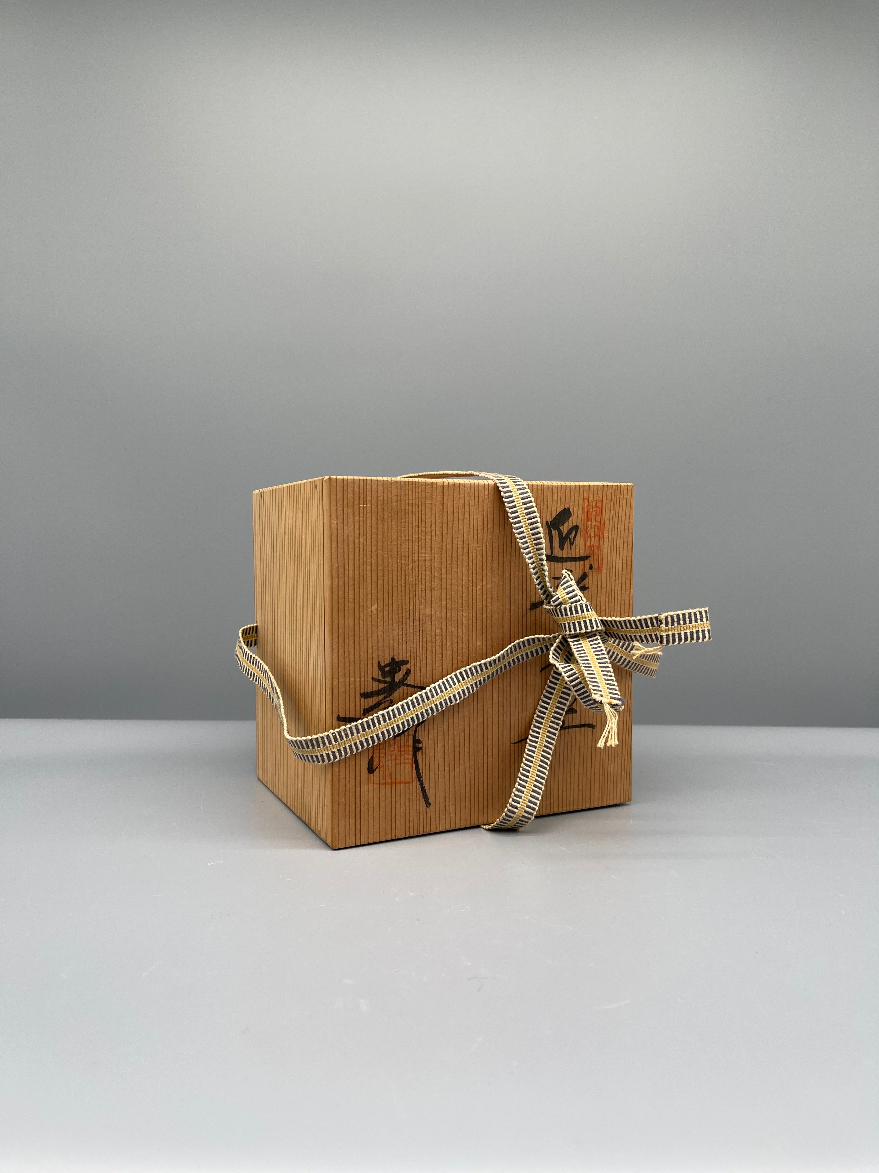 Vintage Japanese Ash Glaze Matcha Bowl, Chawan