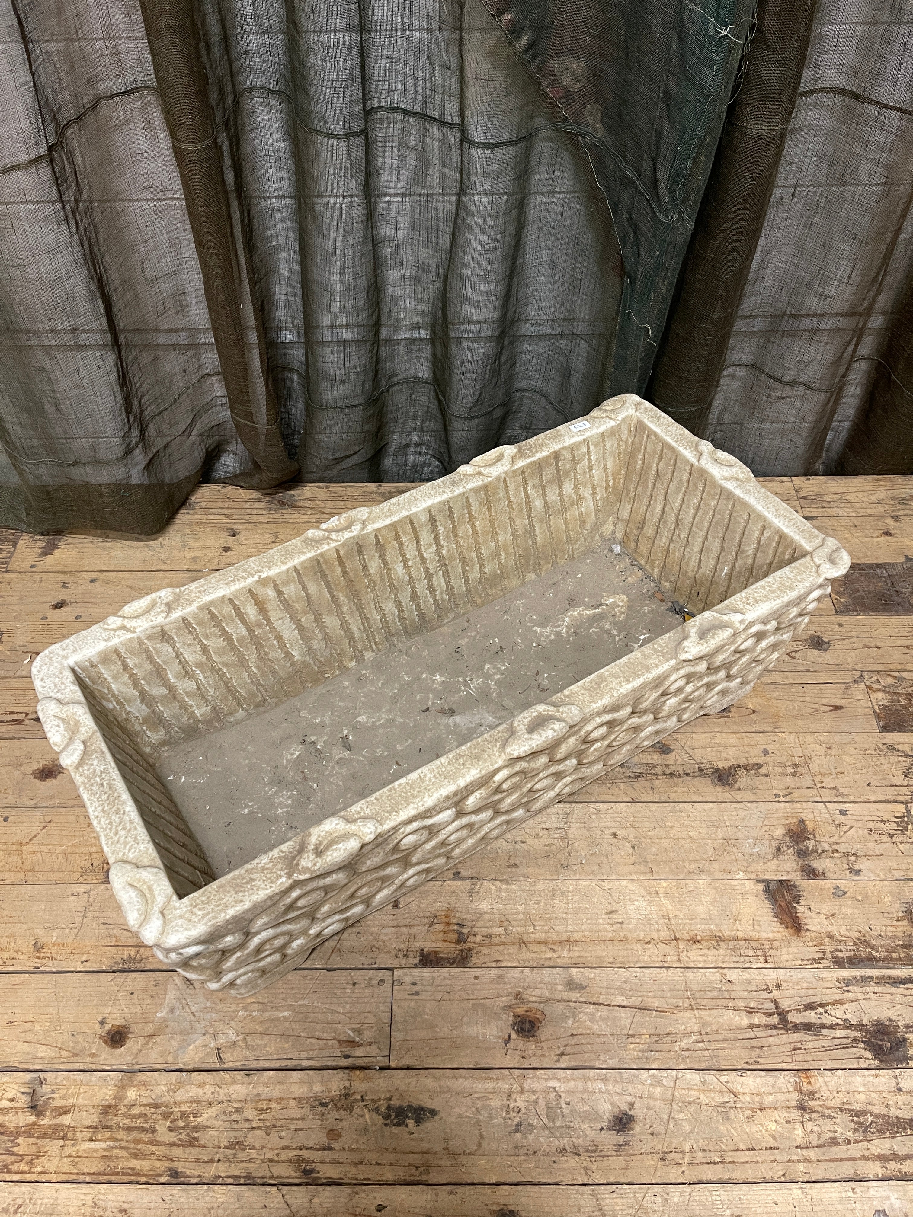 Large Chinese Marble Planter, Garden Pot