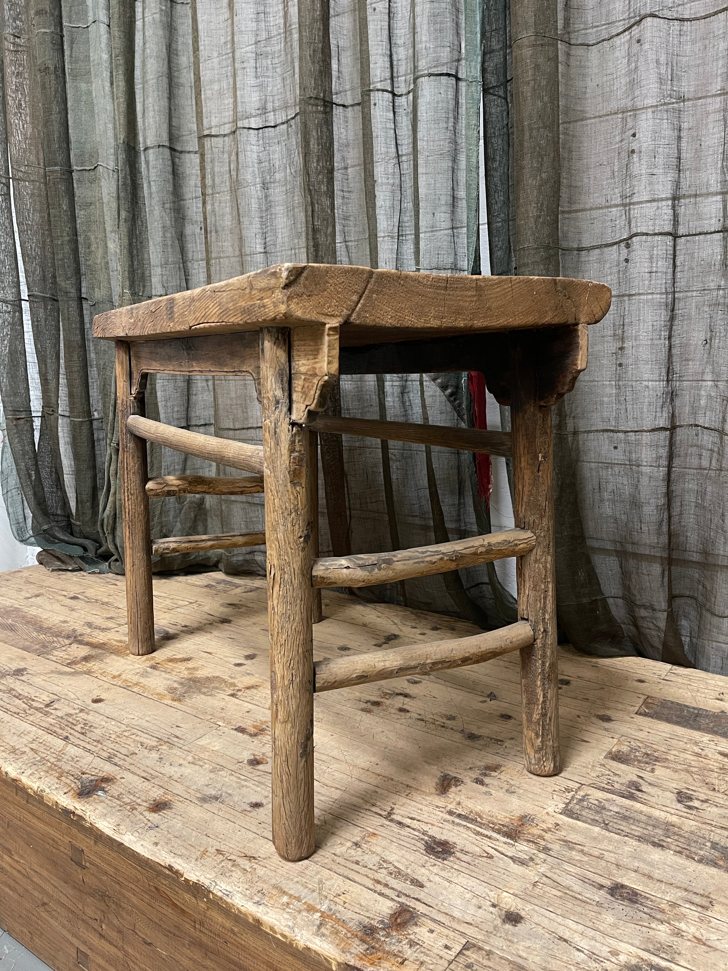 Antique Chinese Hall Table | Elm