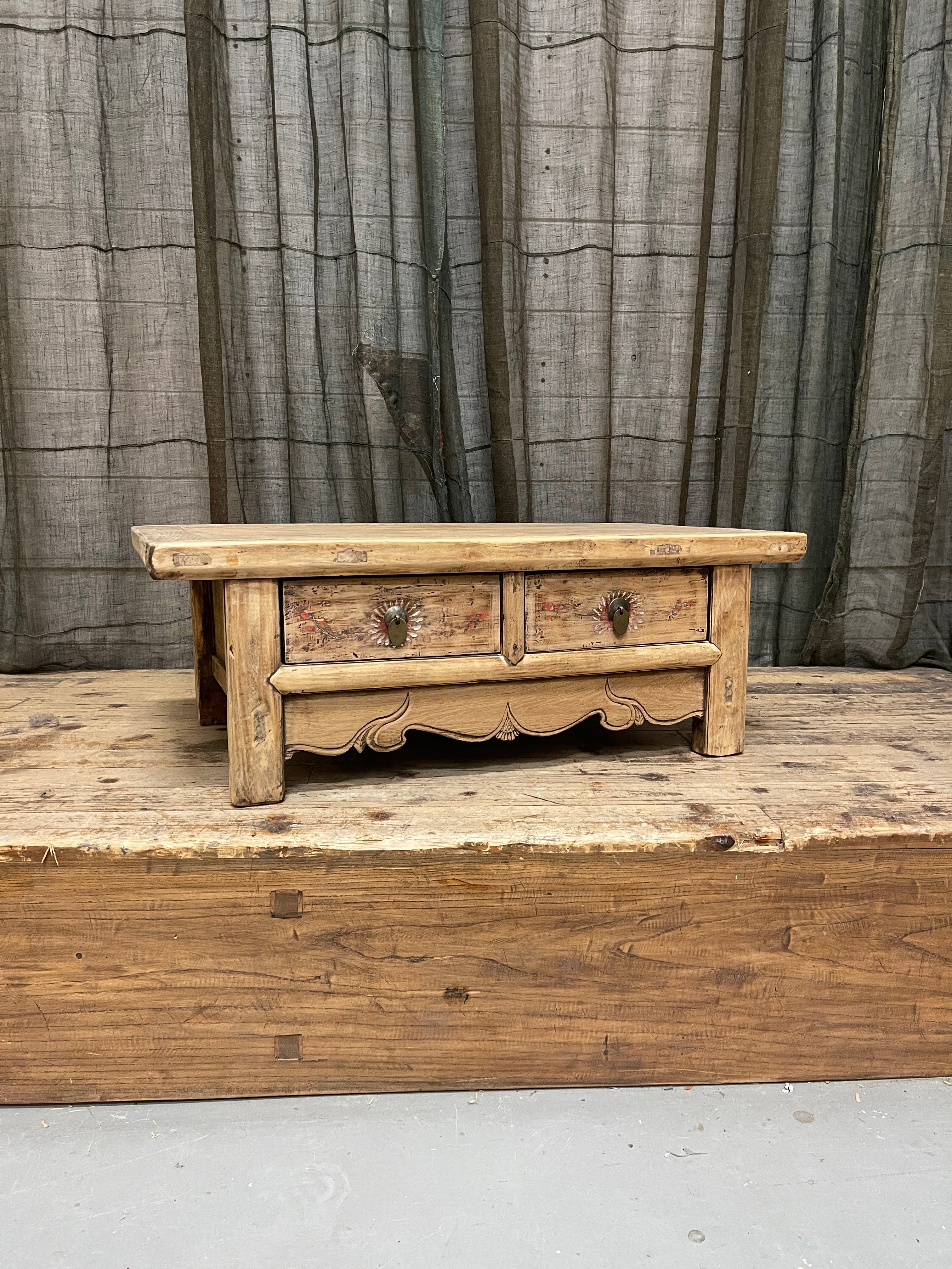 Provincial Chinese Low Table | Elm