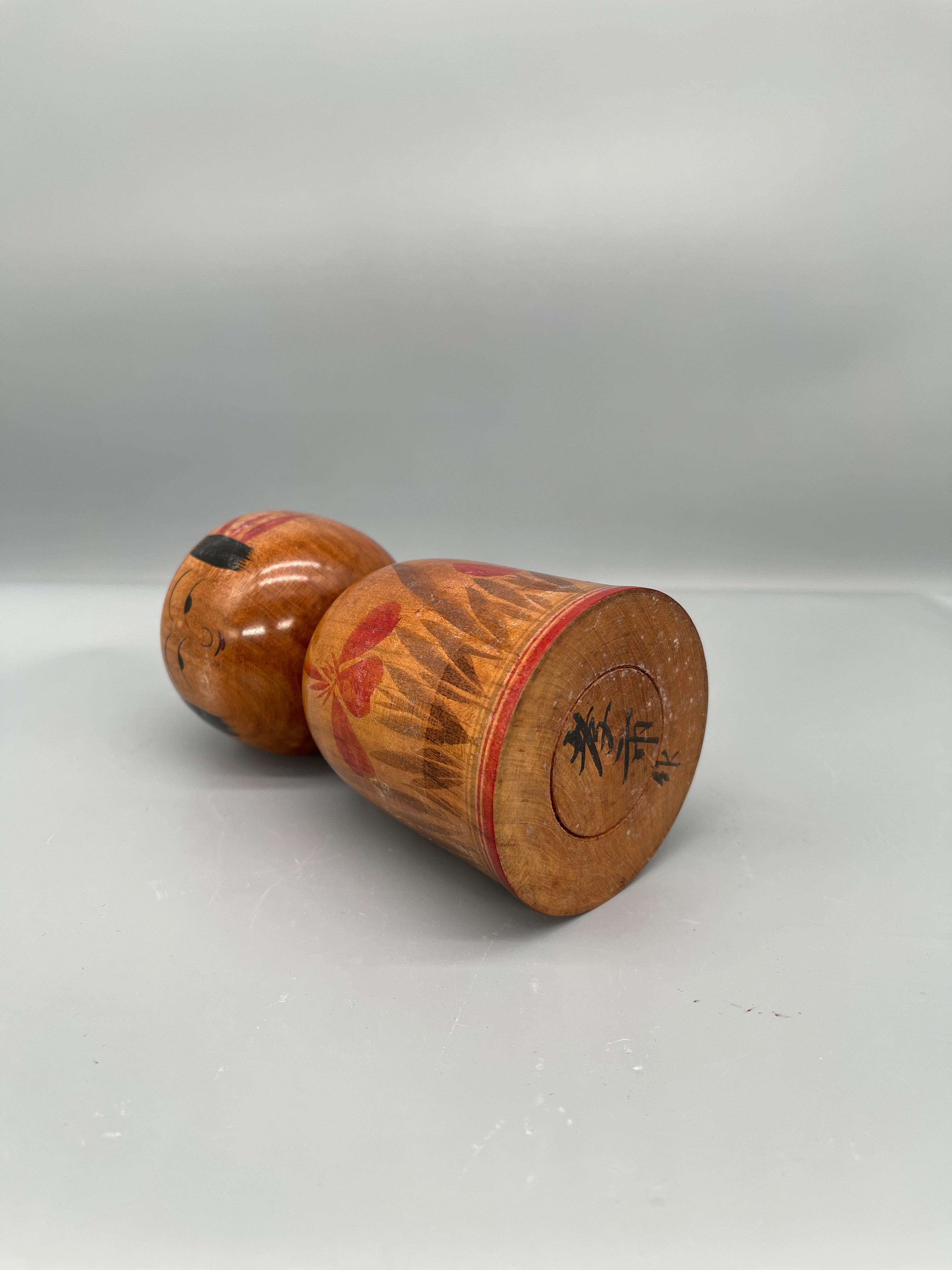 Vintage Japanese Yajiro Kokeshi Doll By Takashi Kamada