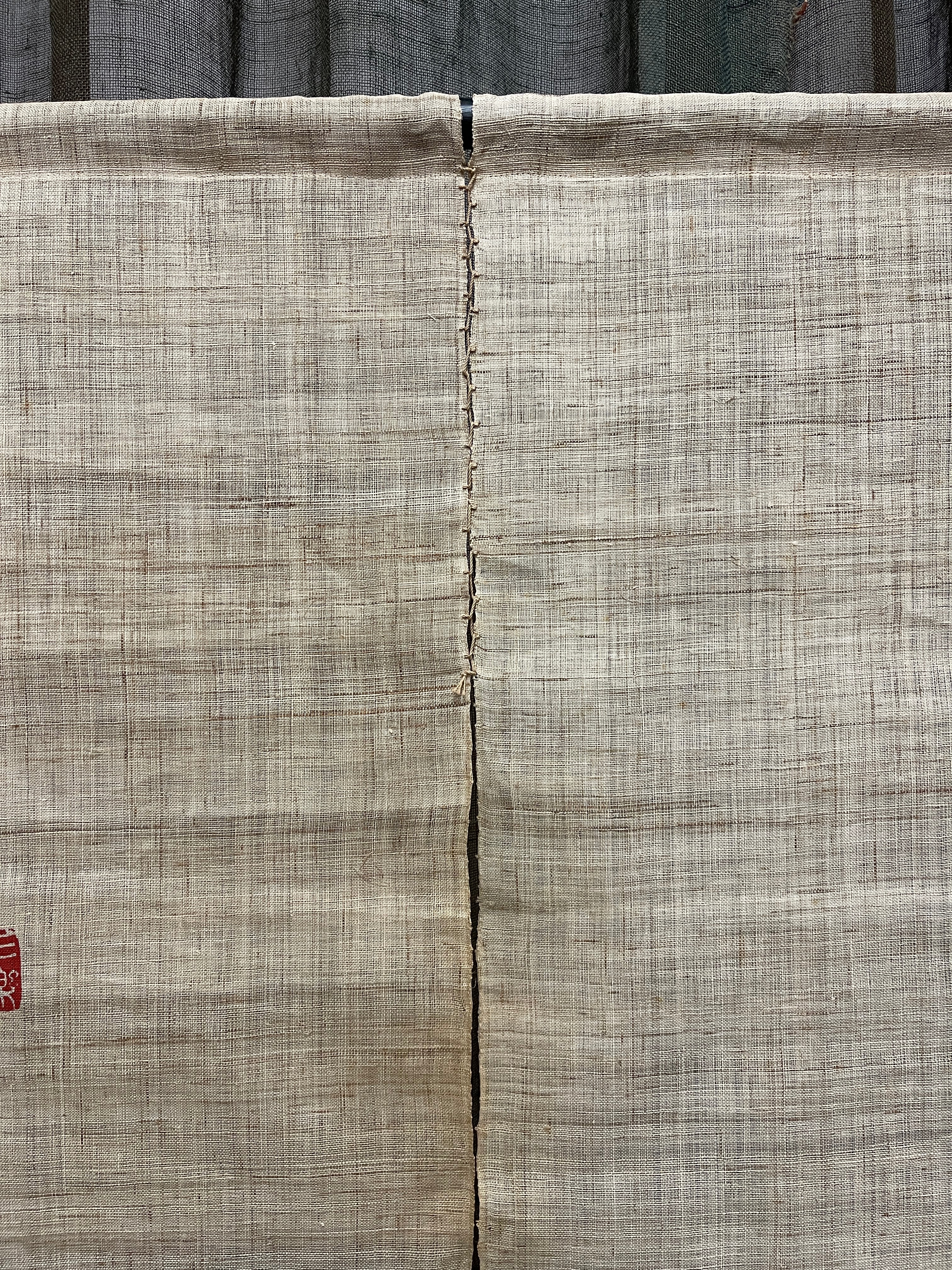 Vintage Japanese Hemp Noren
