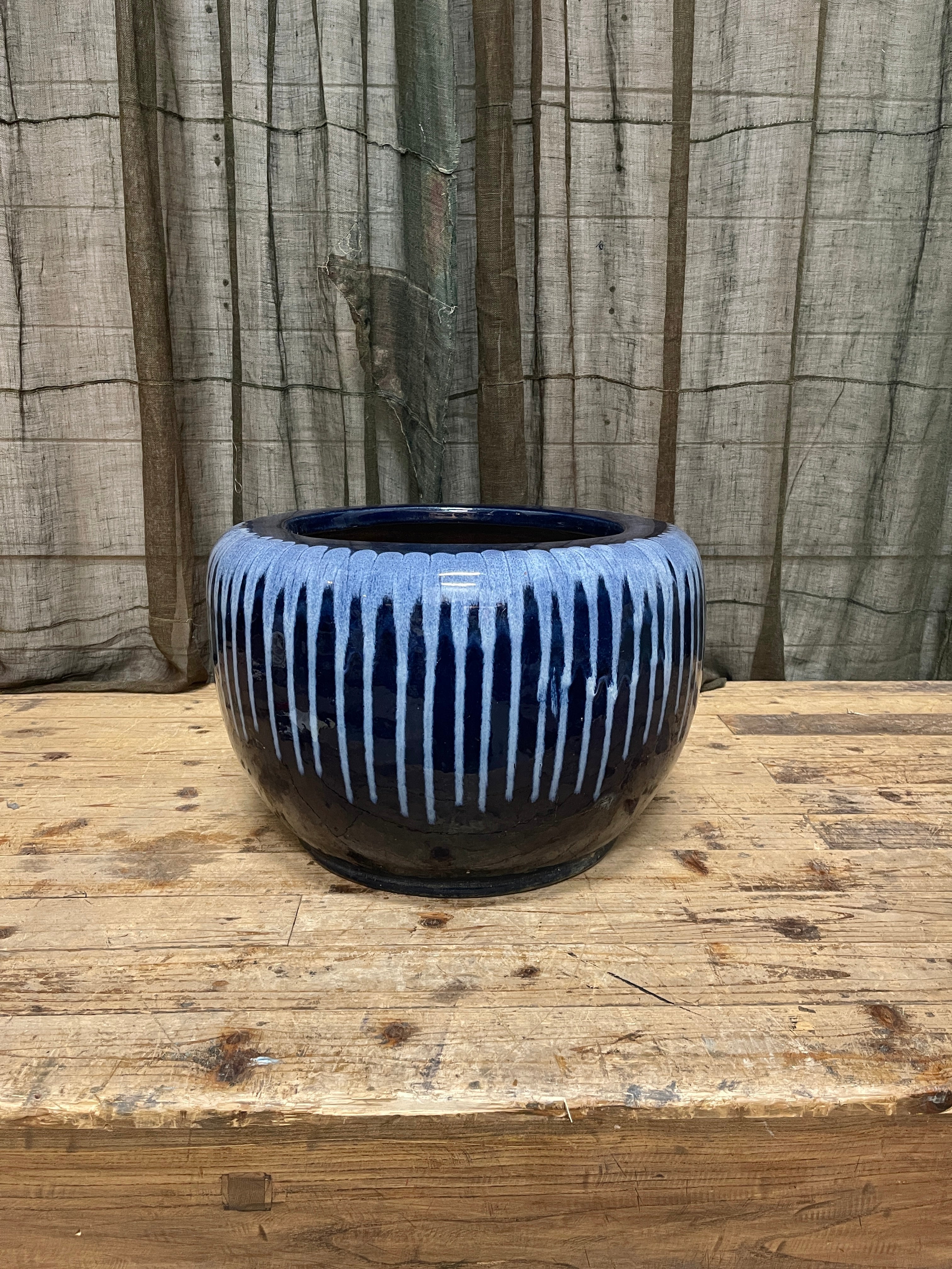 Large Japanese Porcelain Hibachi | c.1950