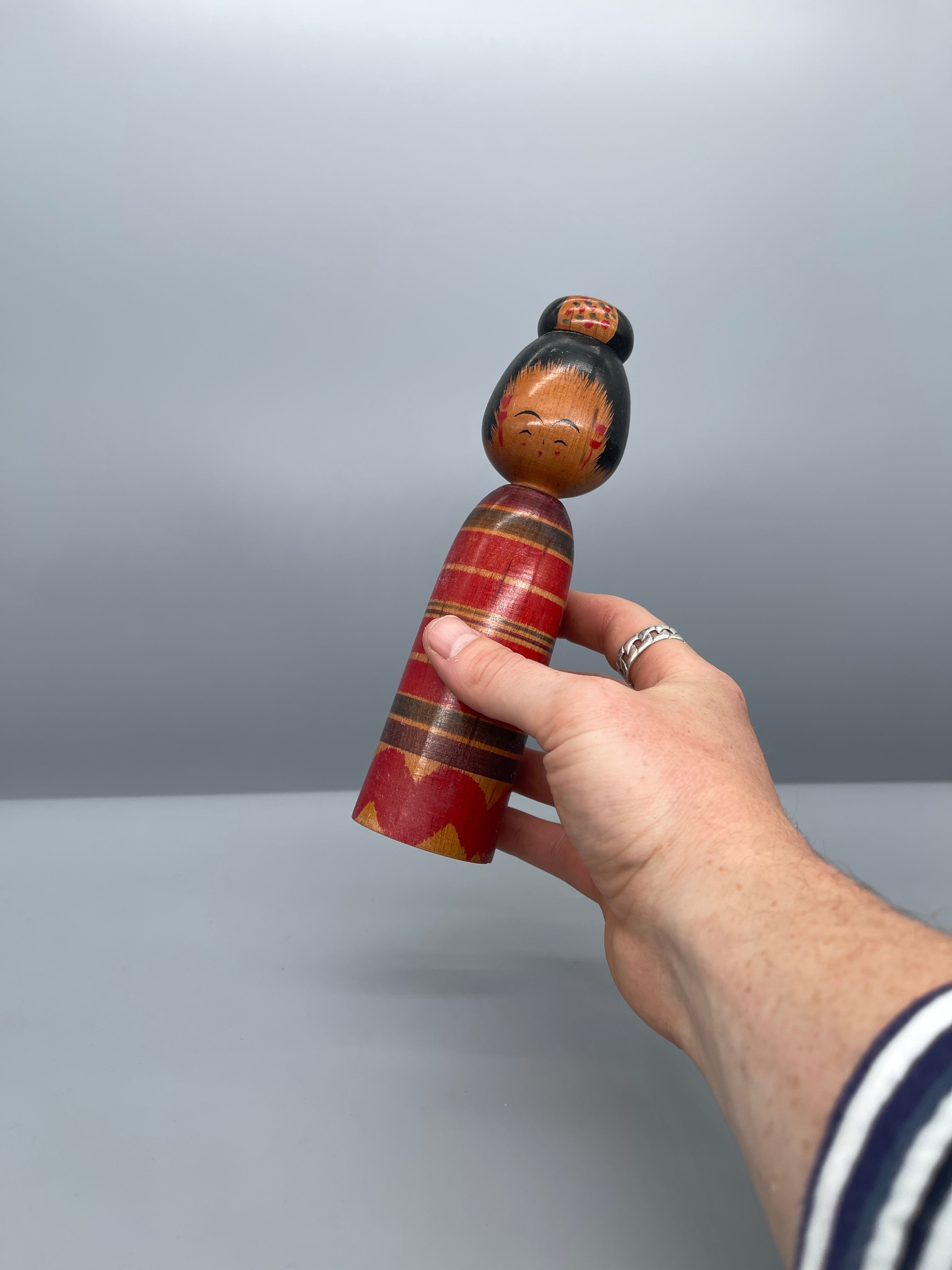 Vintage Japanese Sosaku Kokeshi Doll | c.1960