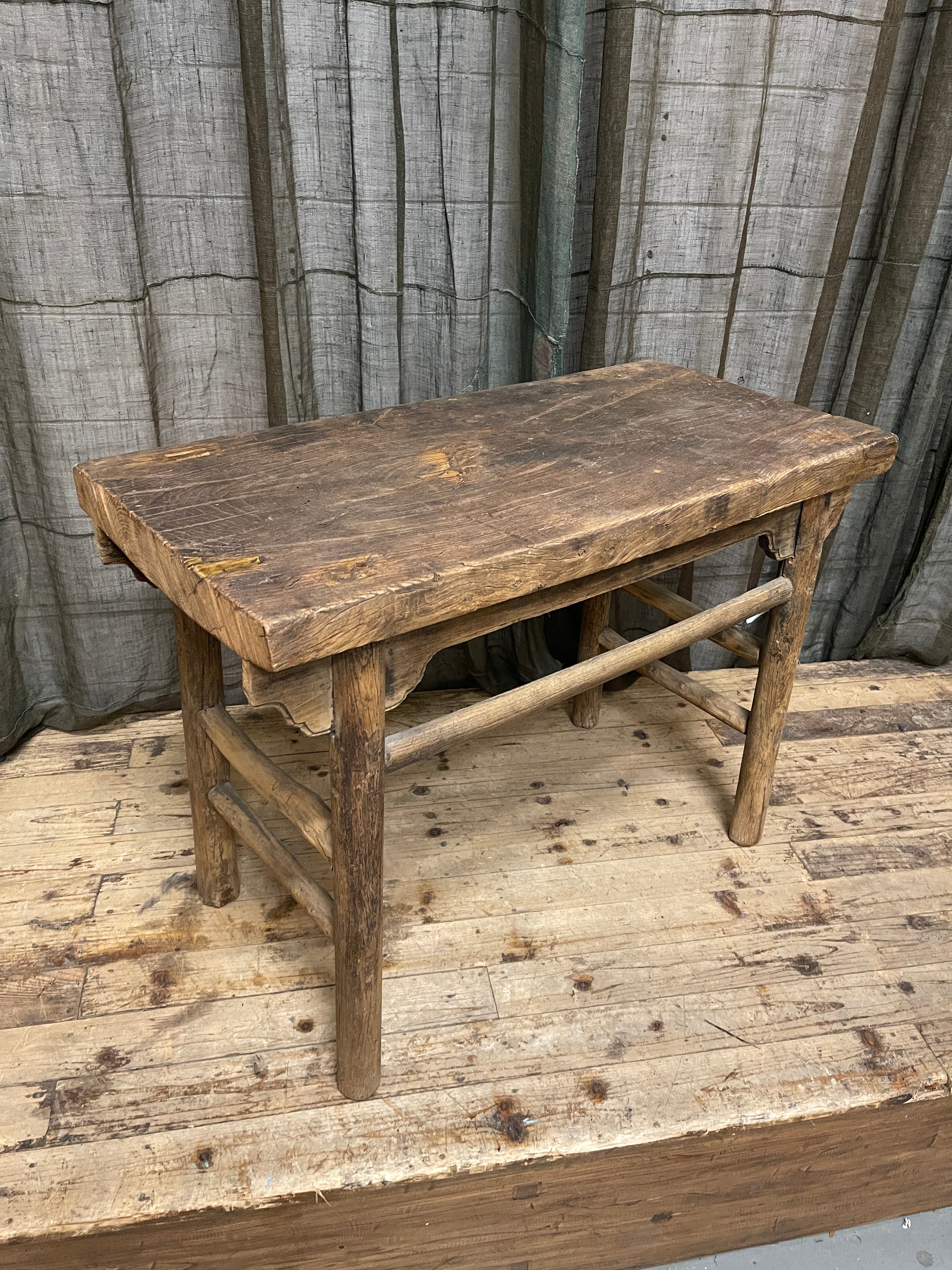 Antique Chinese Hall Table | Elm