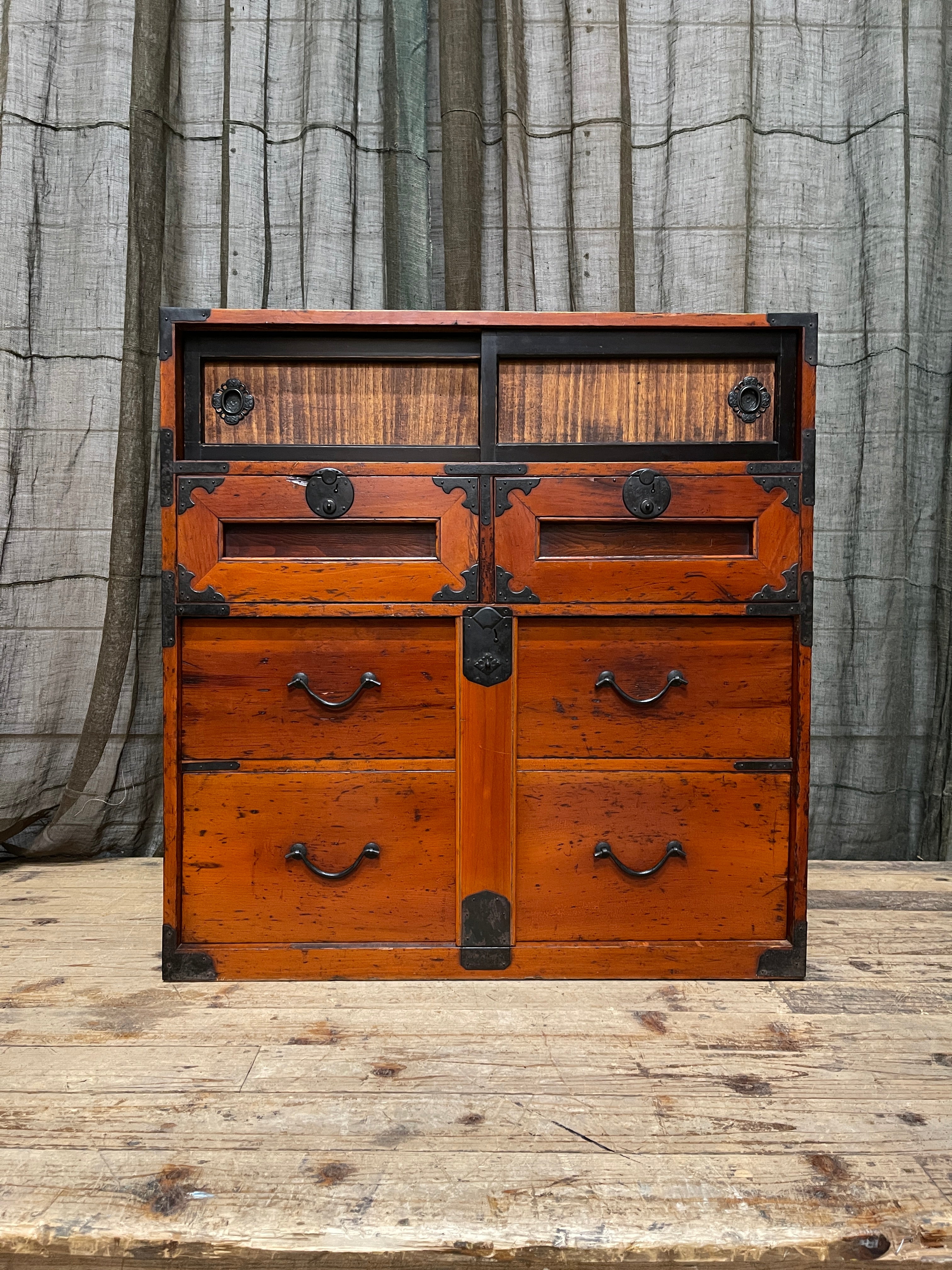 Japanese Storage Cabinet From Gifu - Cypress | Meiji