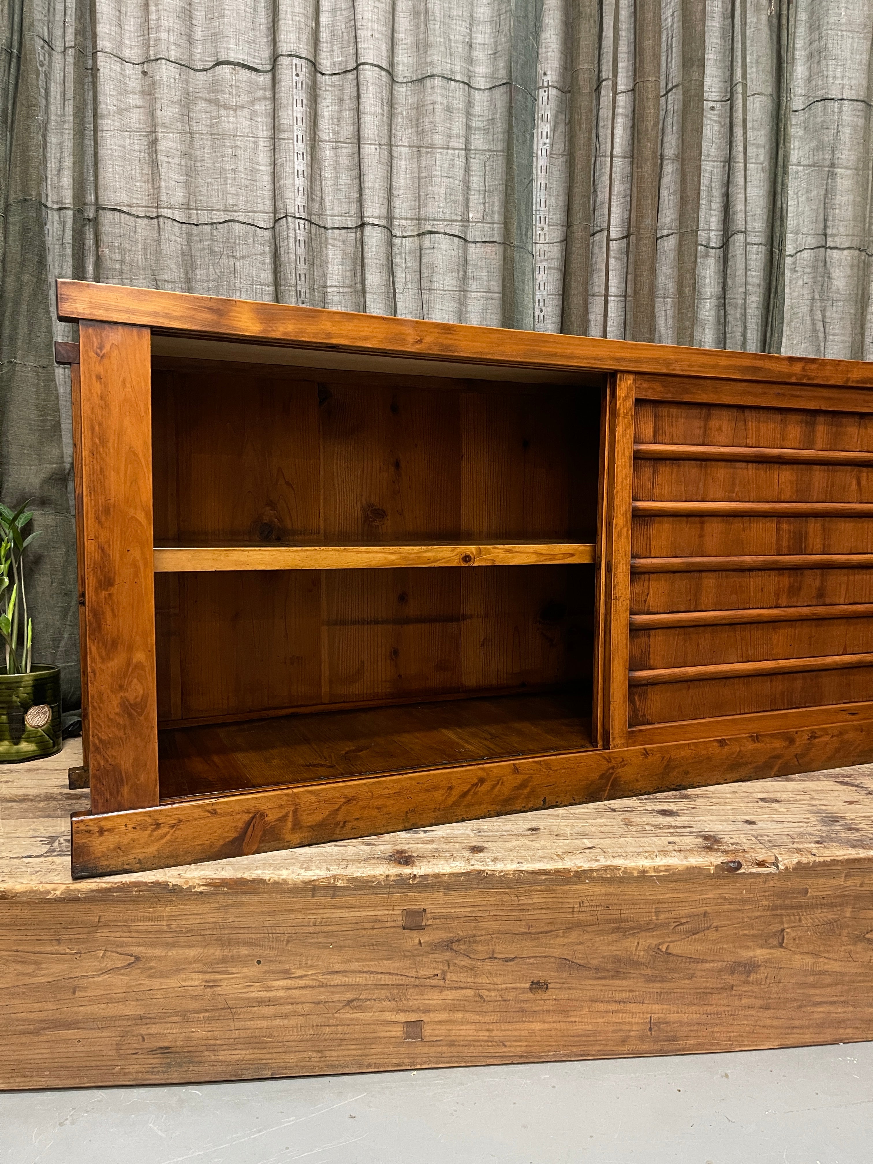 Antique Japanese Sideboard - Cedar & Cypress | Meiji