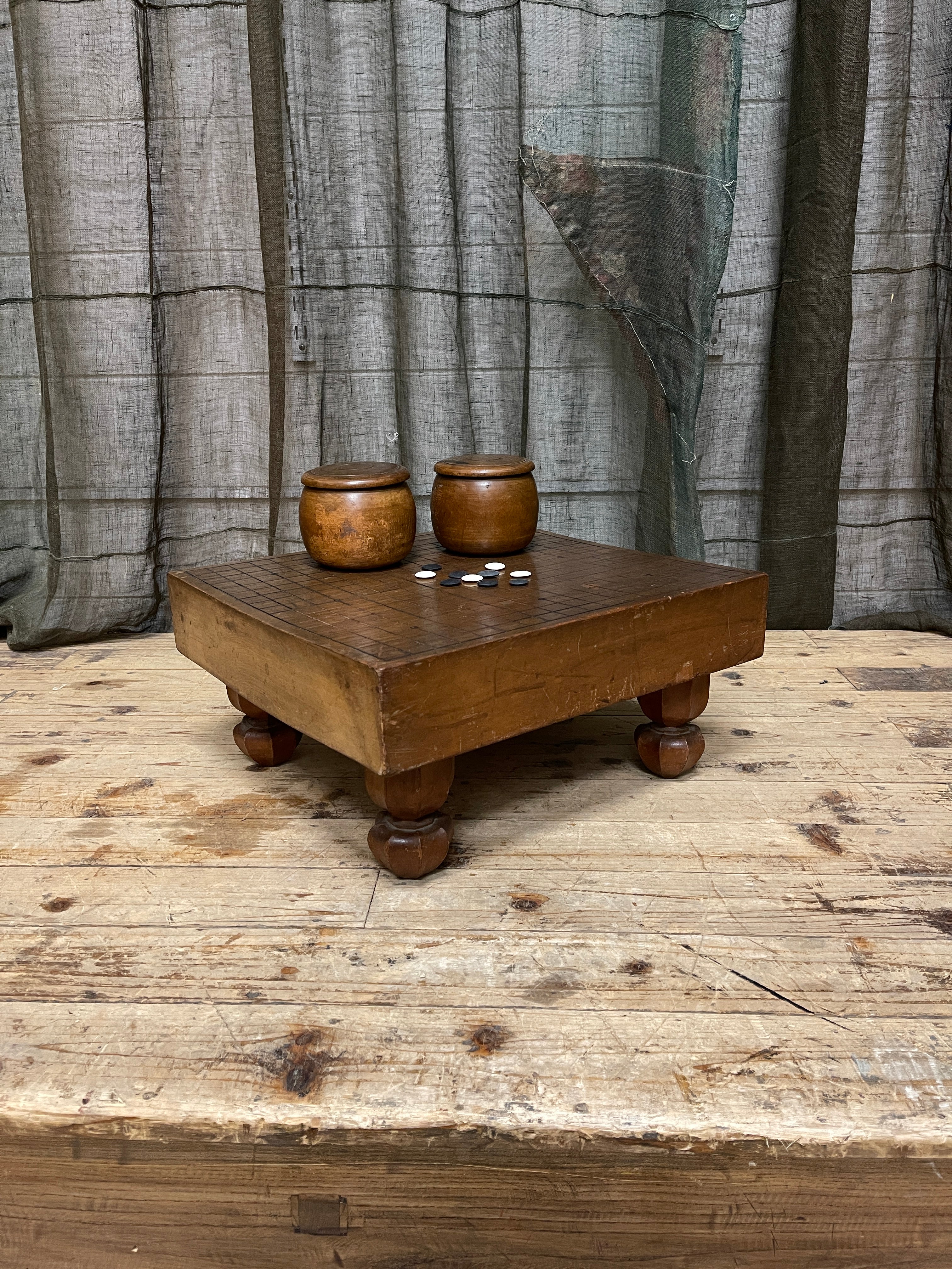 Vintage Japanese Go Game Set