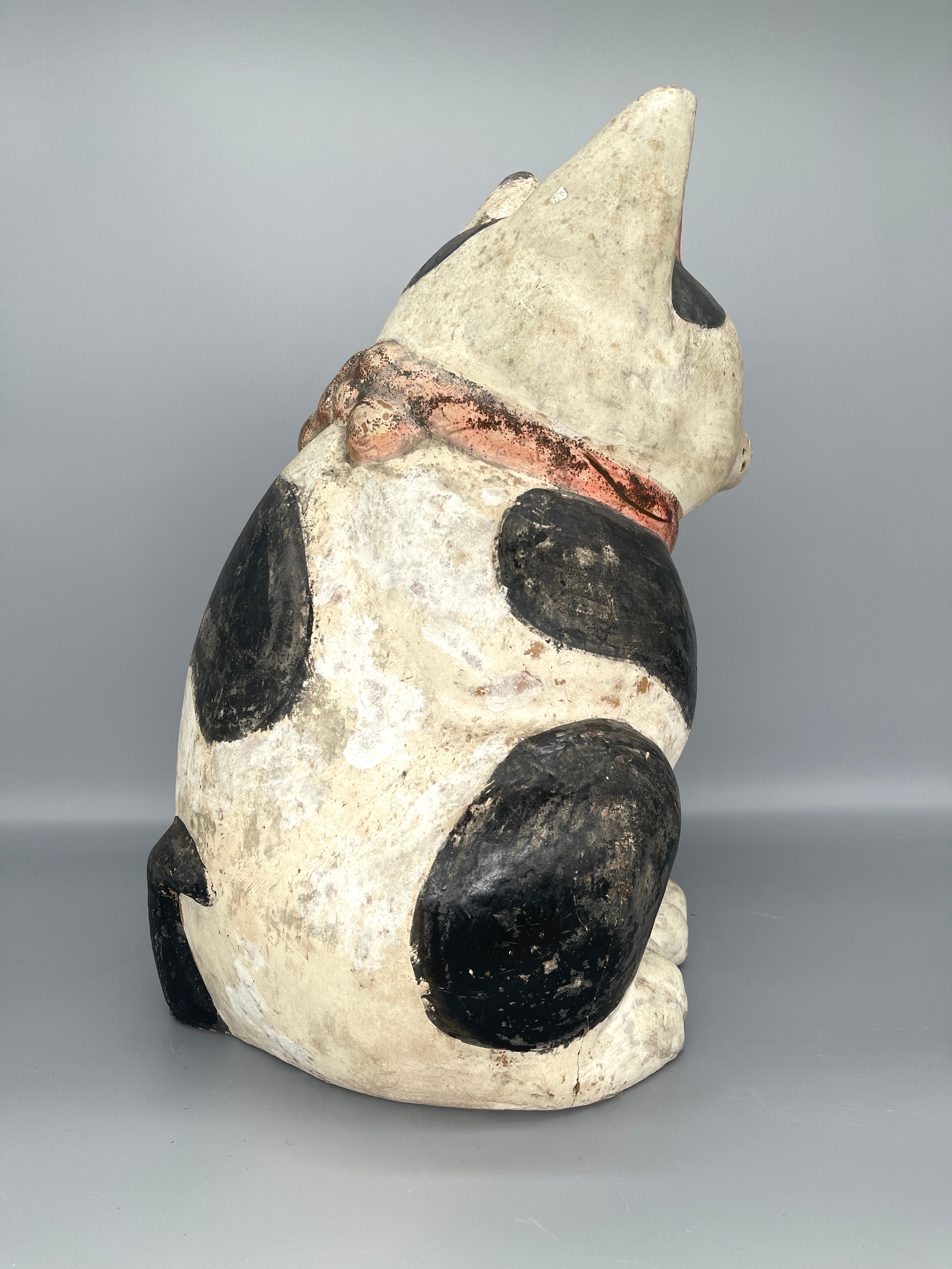 Antique Japanese Mikawa Maneki Neko | c.1900