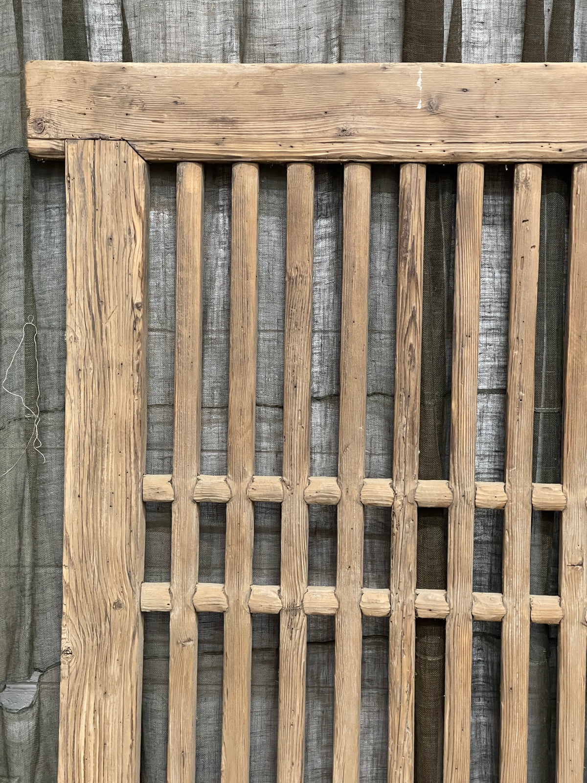 Antique Chinese Wooden Window Panel