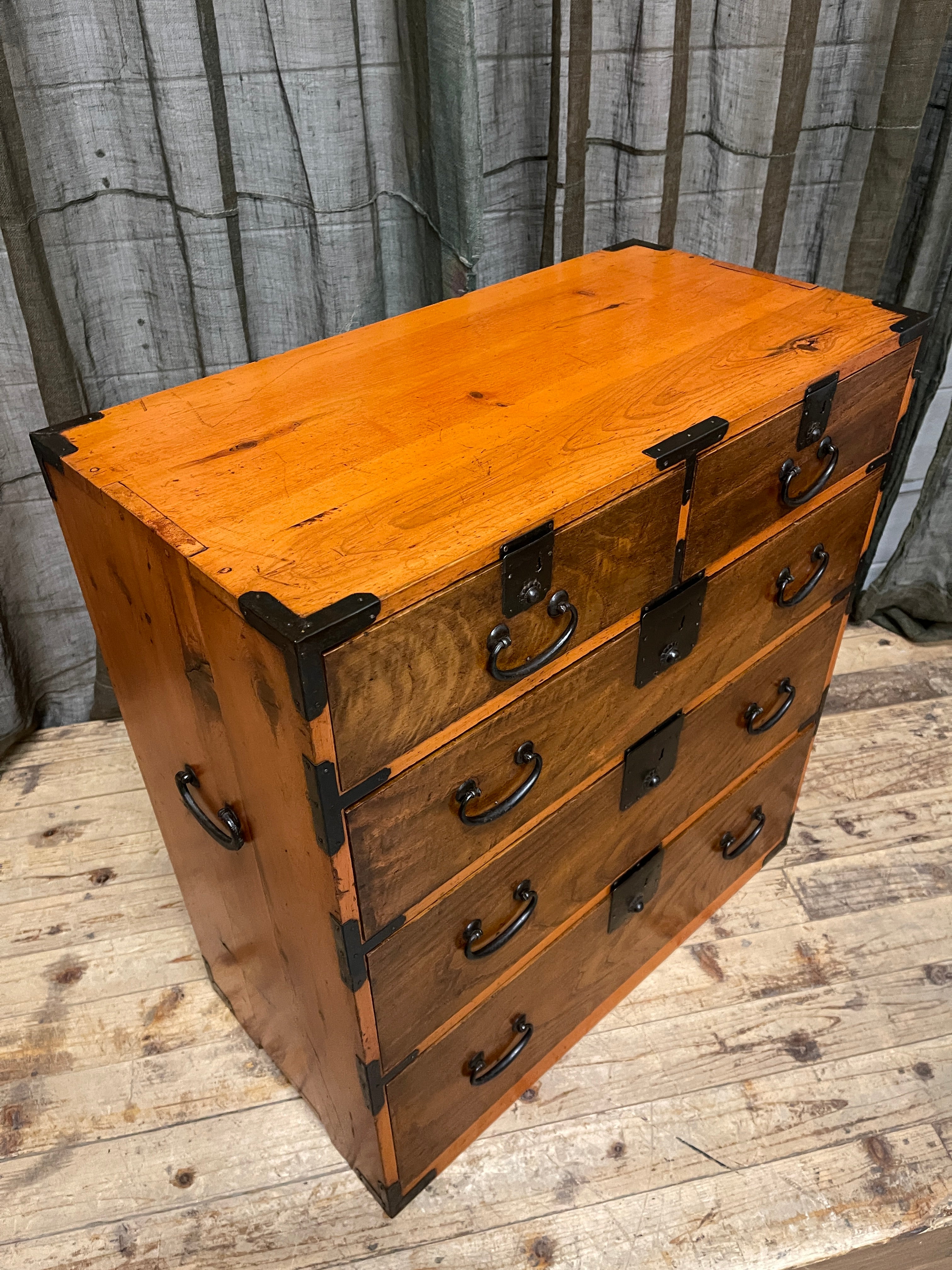 Japanese Chest Of Drawers From Gifu - Cypress & Elm | Taisho