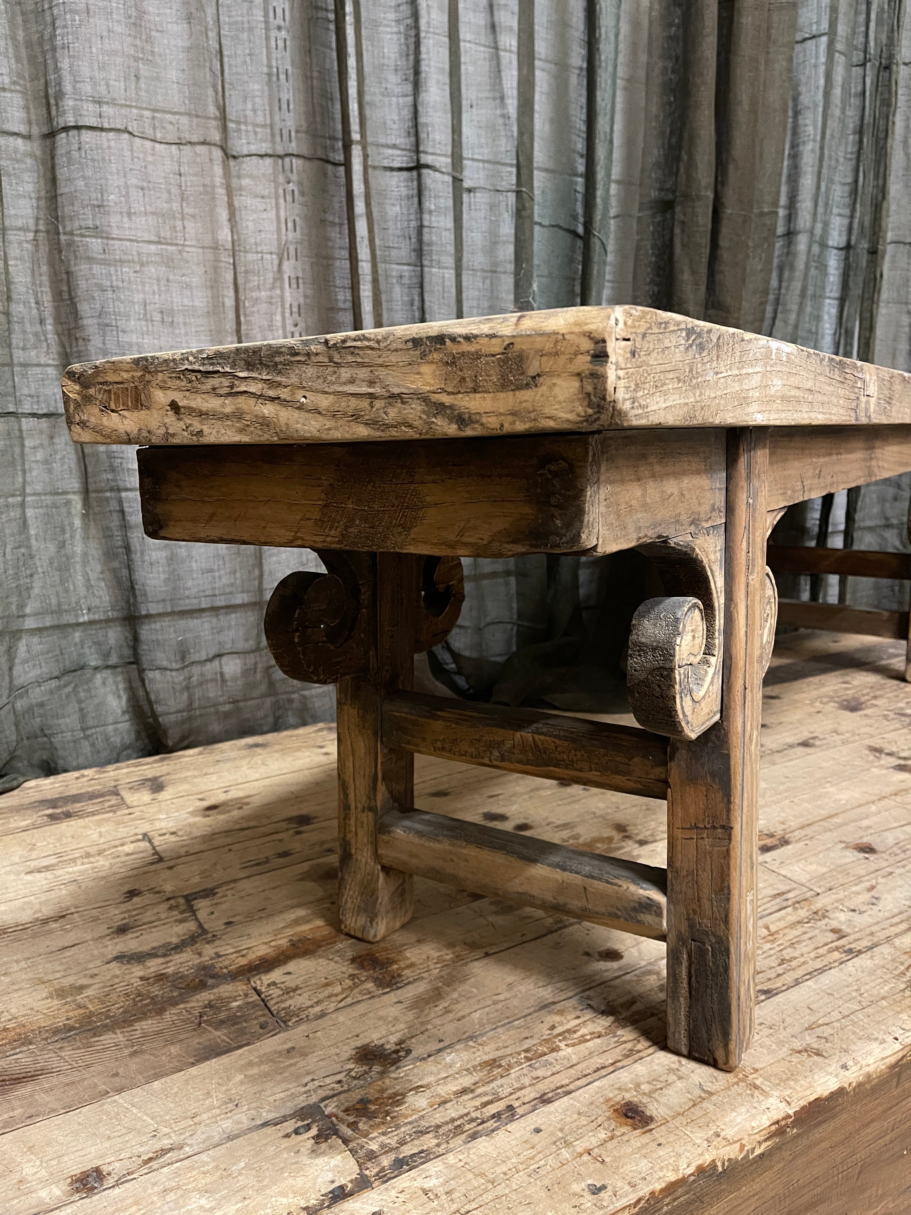 Antique Chinese Bench - Late 19th Century