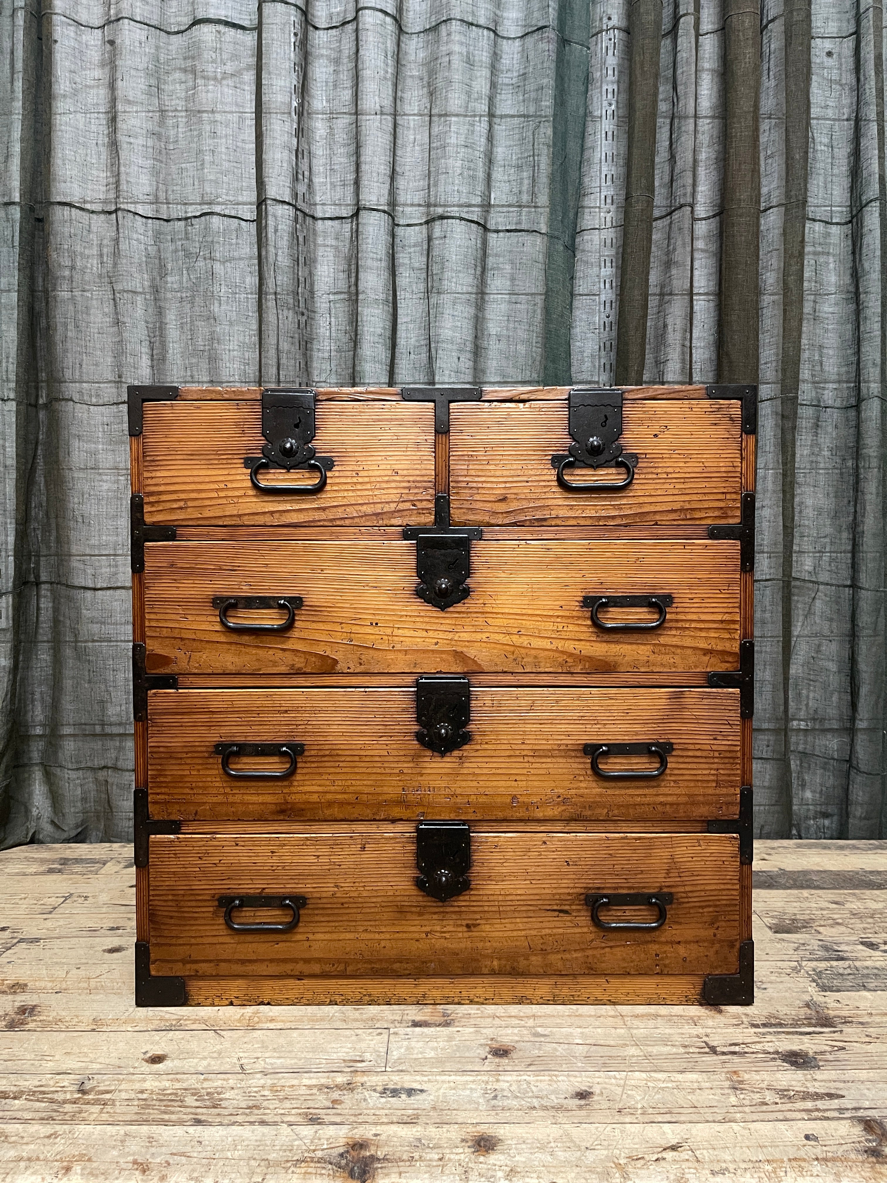 Japanese Chest Of Drawers - Cypress & Cedar | Meiji