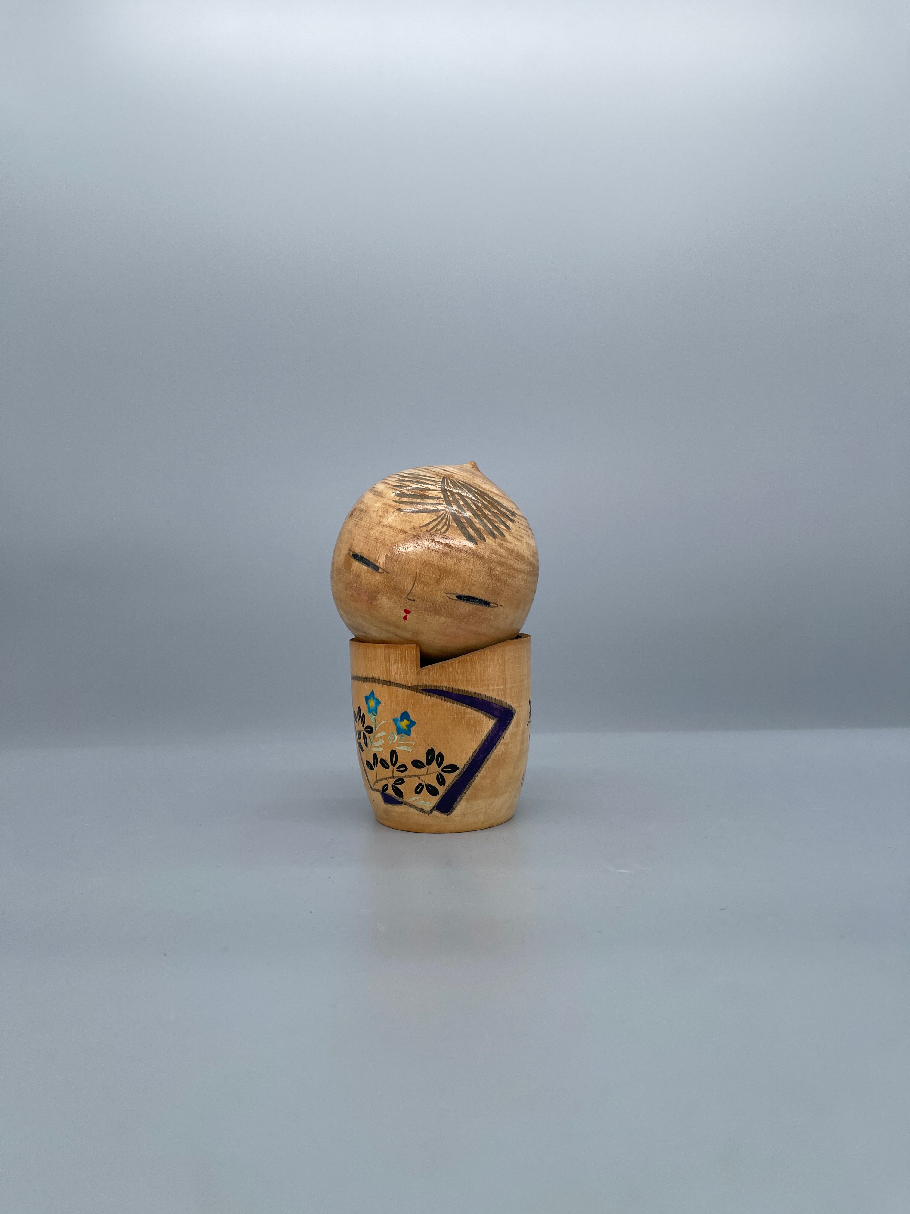 Vintage Japanese Sosaku Kokeshi Doll | c.1960