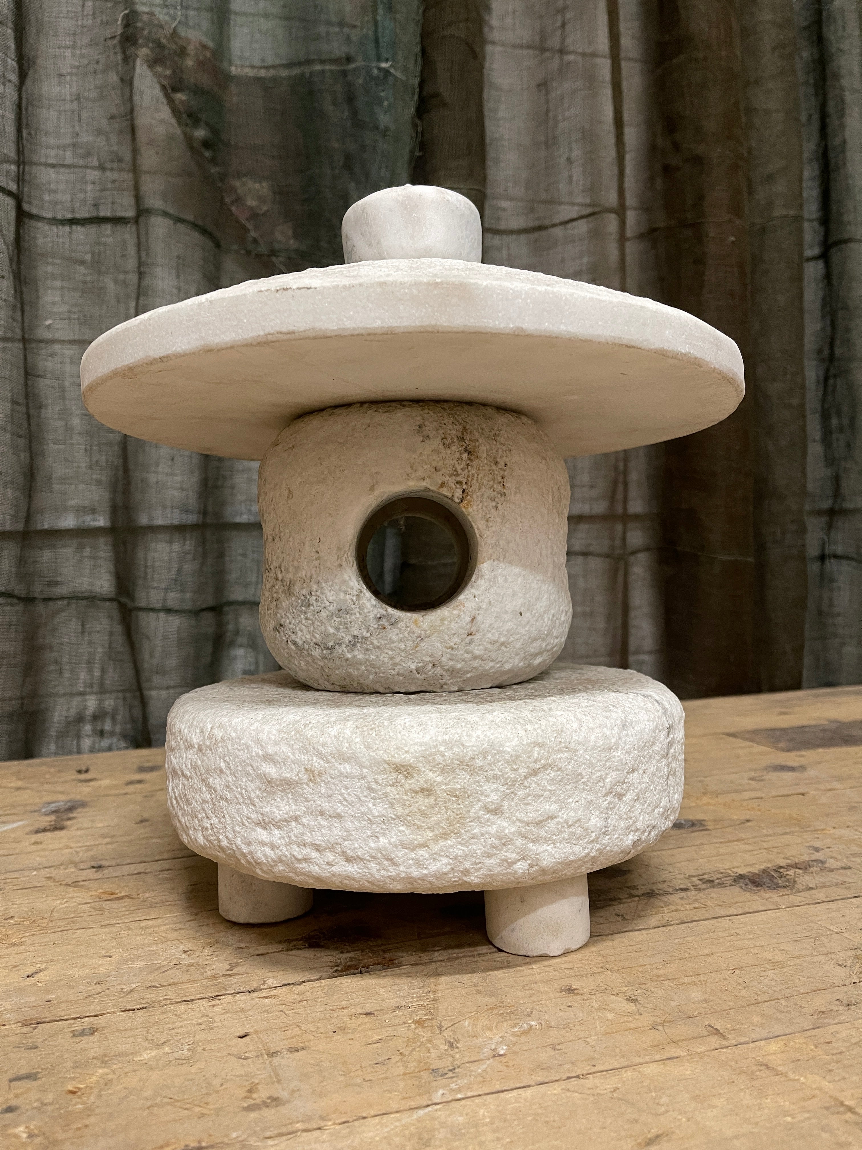 Small Chinese Marble Garden Lantern