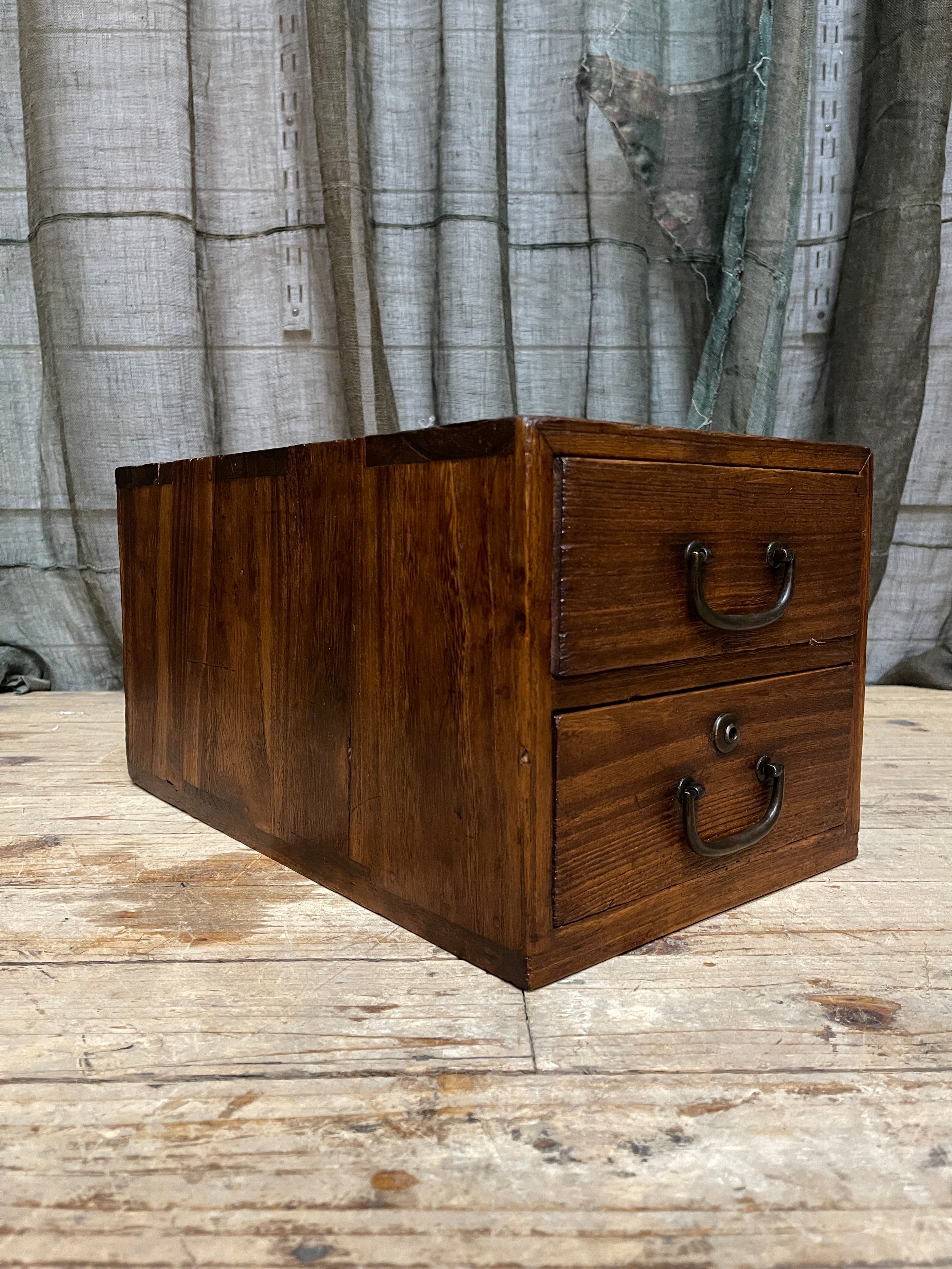 Japanese 2 Drawer Document Box - Paulownia | 1931