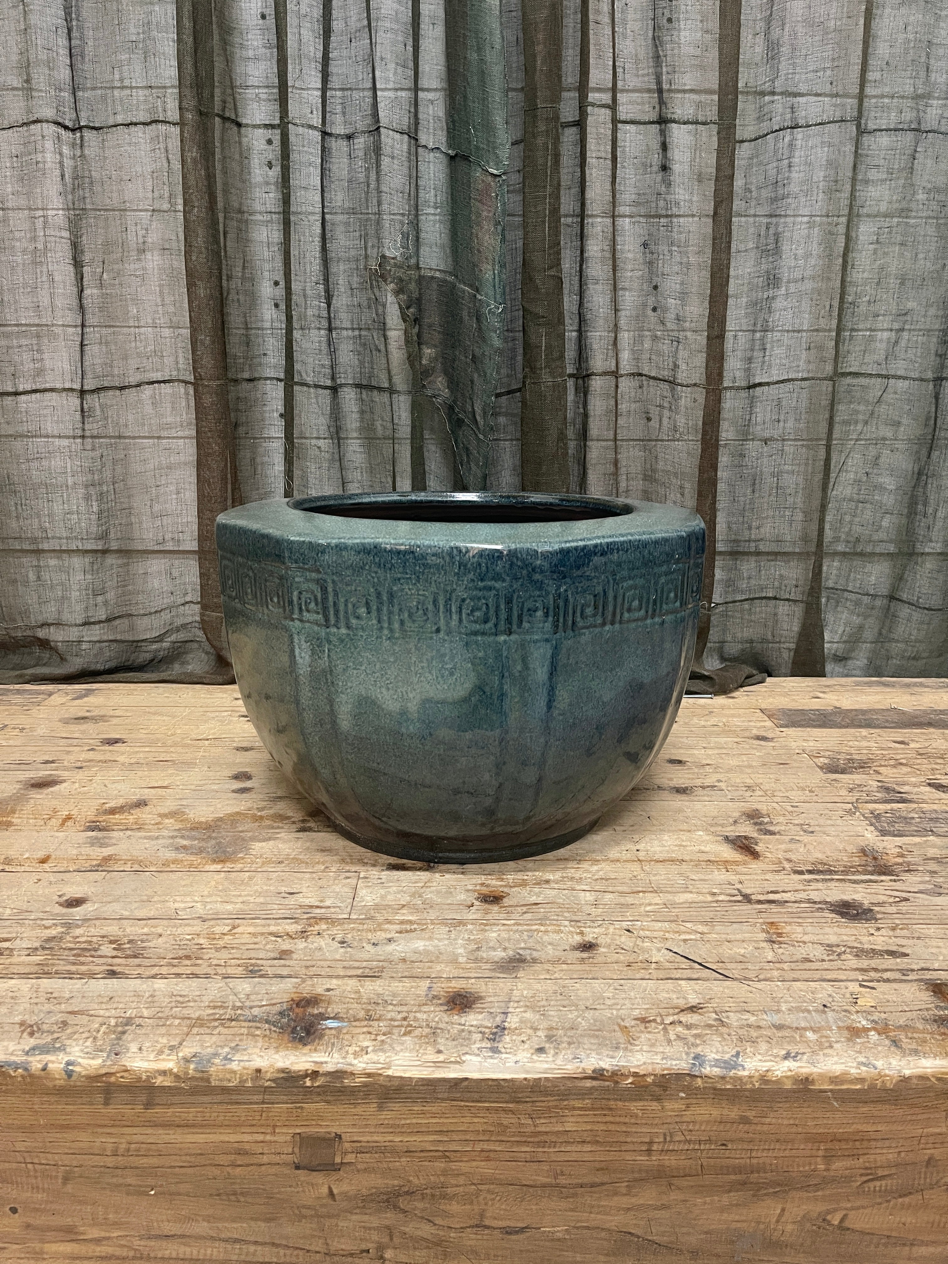 Large Japanese Porcelain Hibachi | c.1950