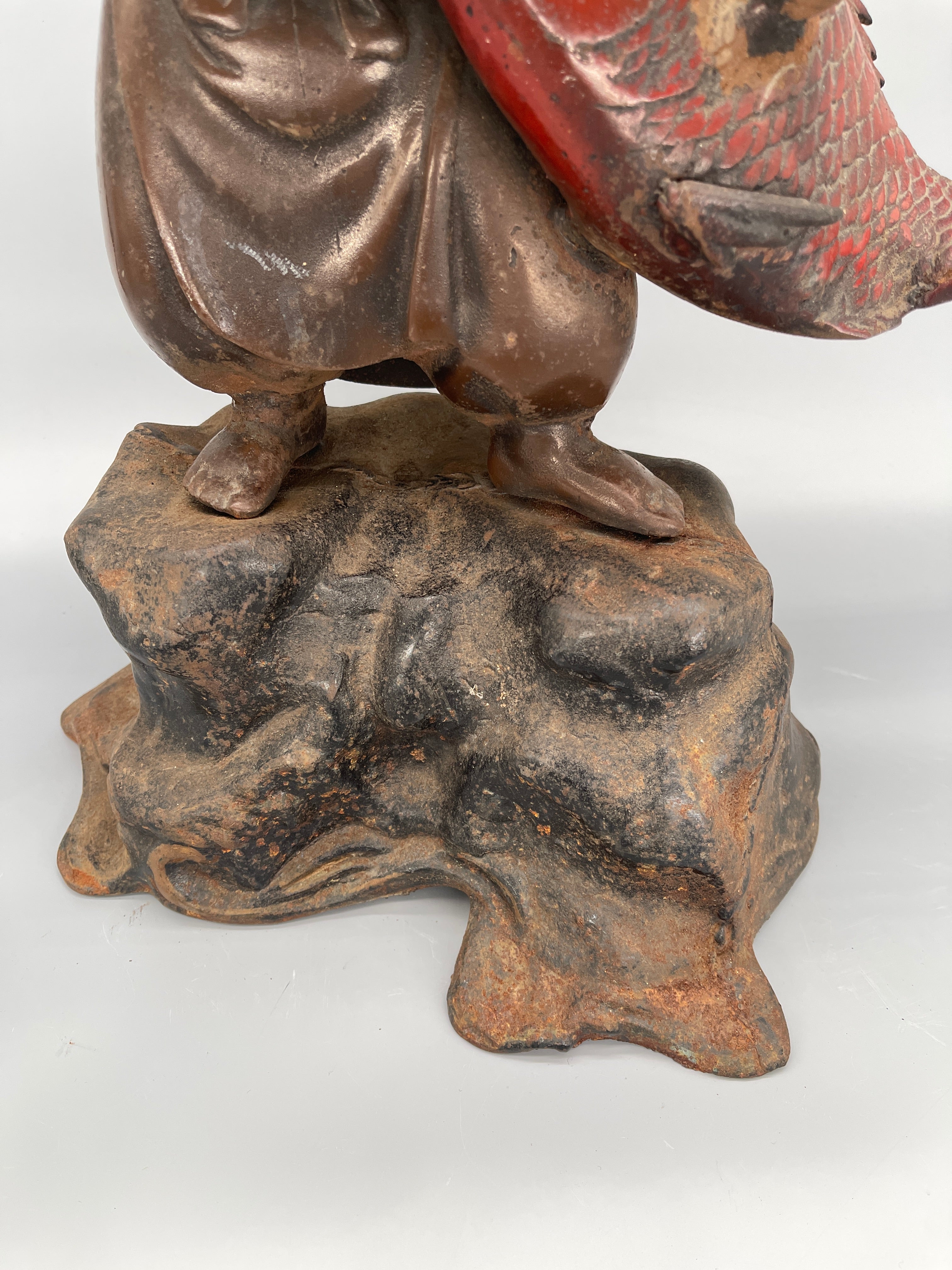 Vintage Japanese Statue of Ebisu