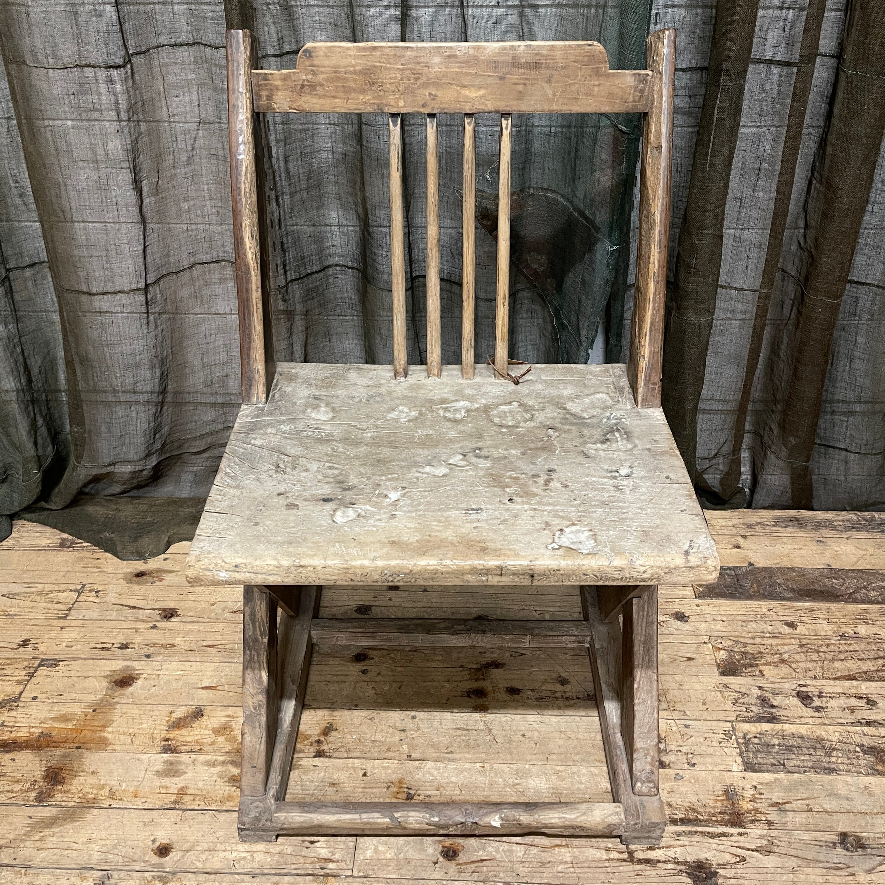 Chinese Provincial Elm Chair