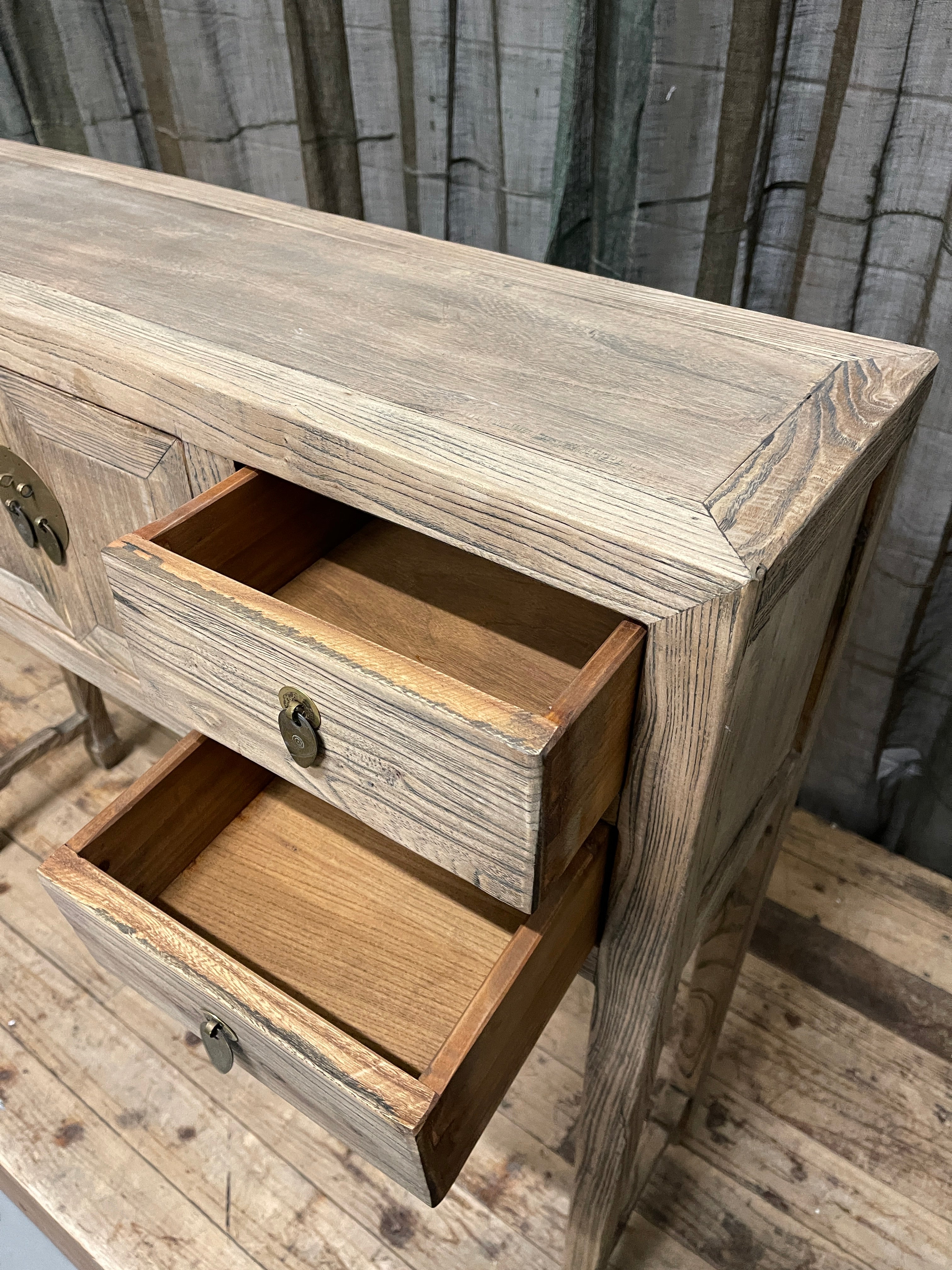 Provincial Style Chinese Hall Table | Elm