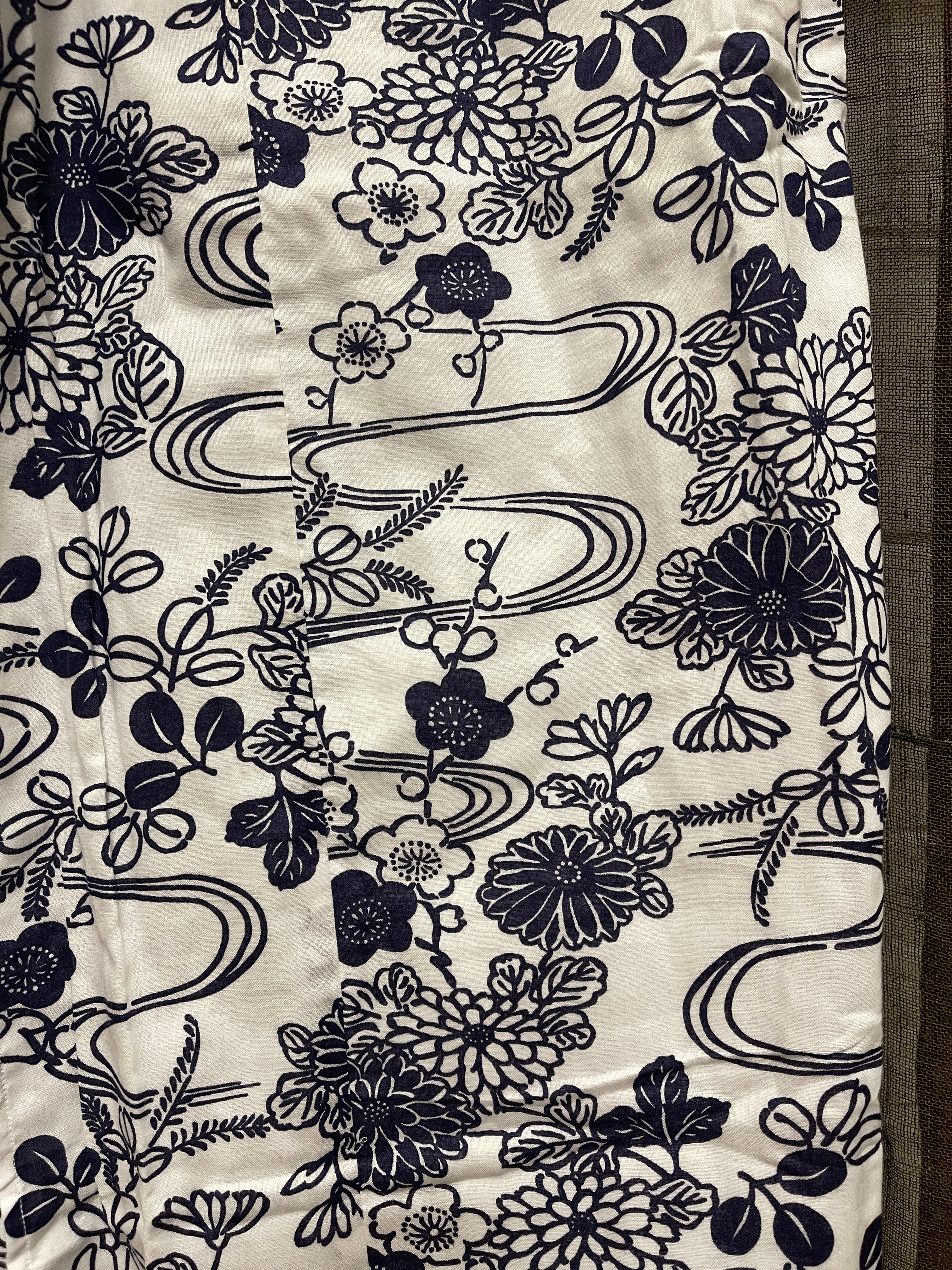 Nemaki, Japanese Cotton House Robe - Unisex