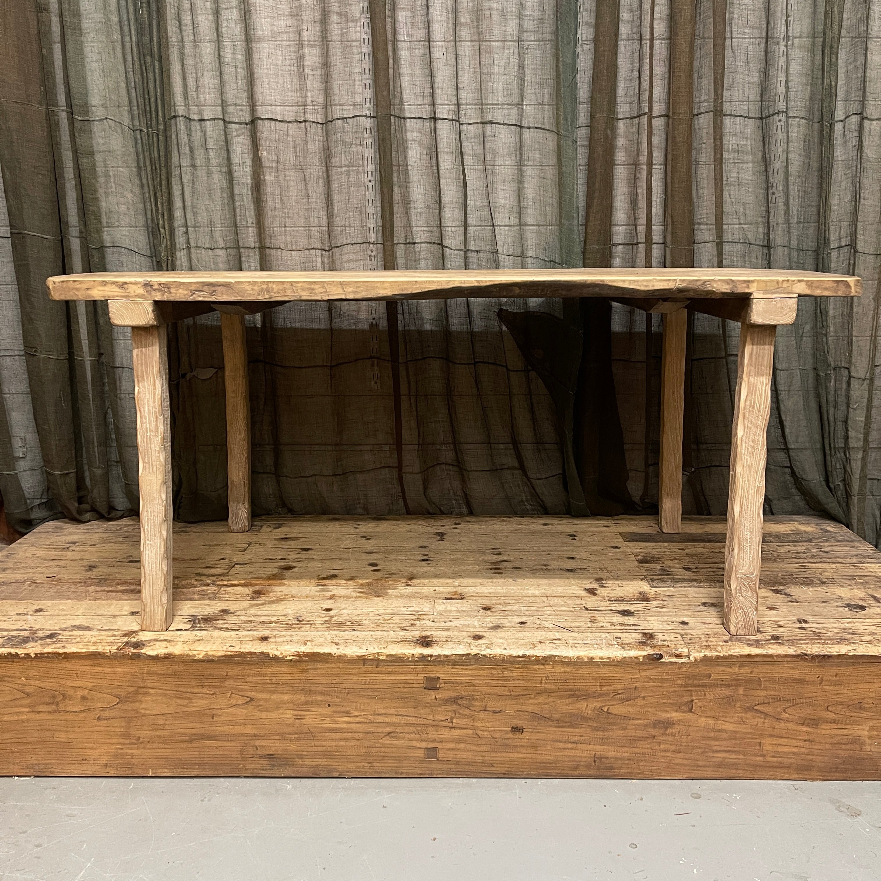 Antique Provincial Chinese Table | Elm