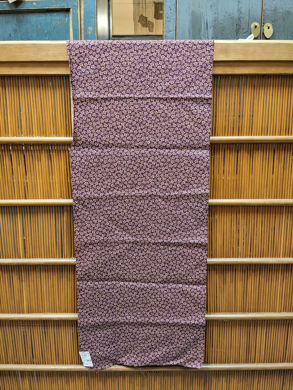 Japanese Silk Fabric Floral Pattern