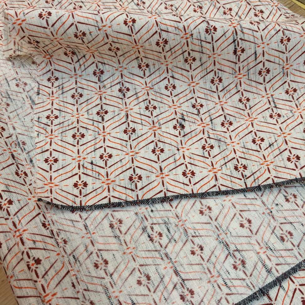Japanese Silk & Wool Fabric By the meter