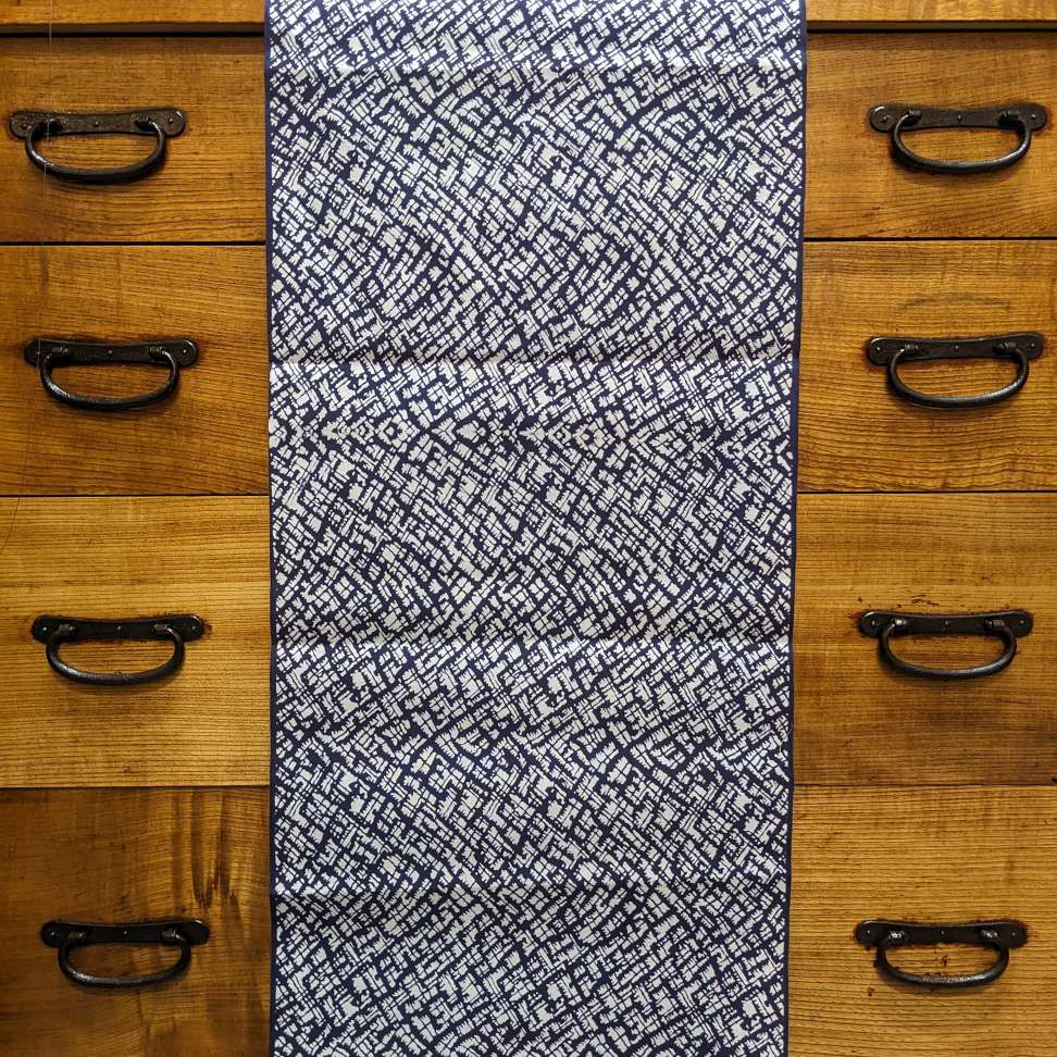 Japanese Yukata Cotton Fabric, Indigo