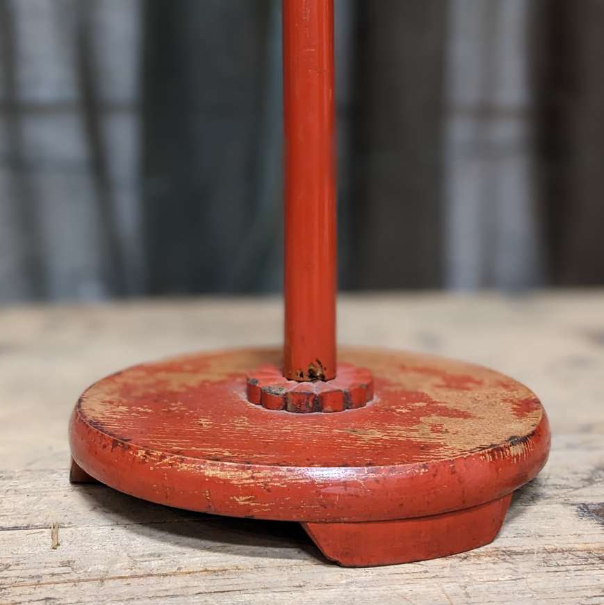 Pair Of Lacquered Japanese Candle Stands