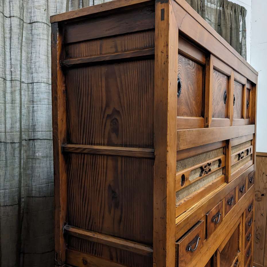 Japanese Mizuya, Kitchen Cabinet - Cypress & Ceder | c.1890
