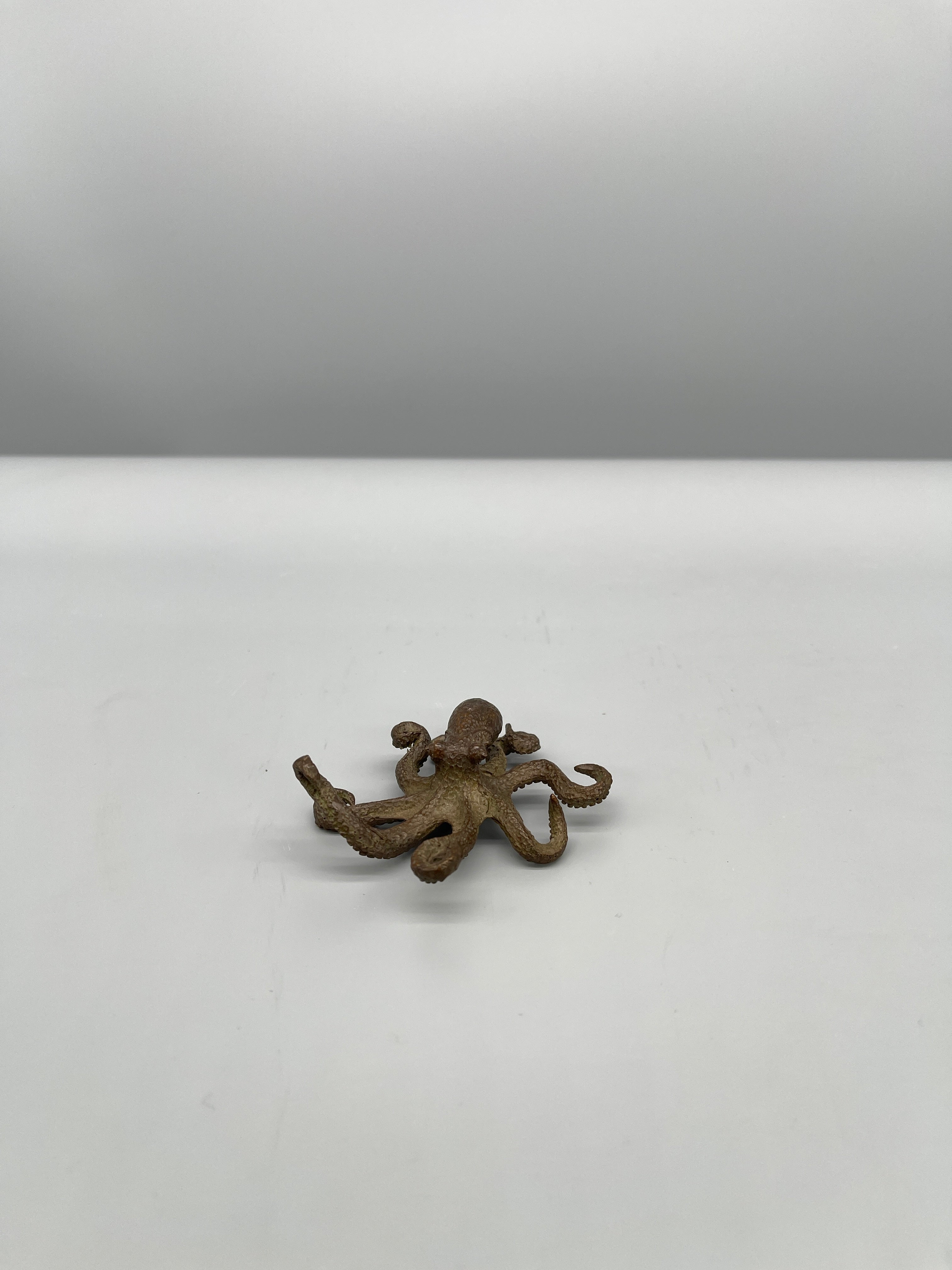 Miniature Chinese Octopus Figurine