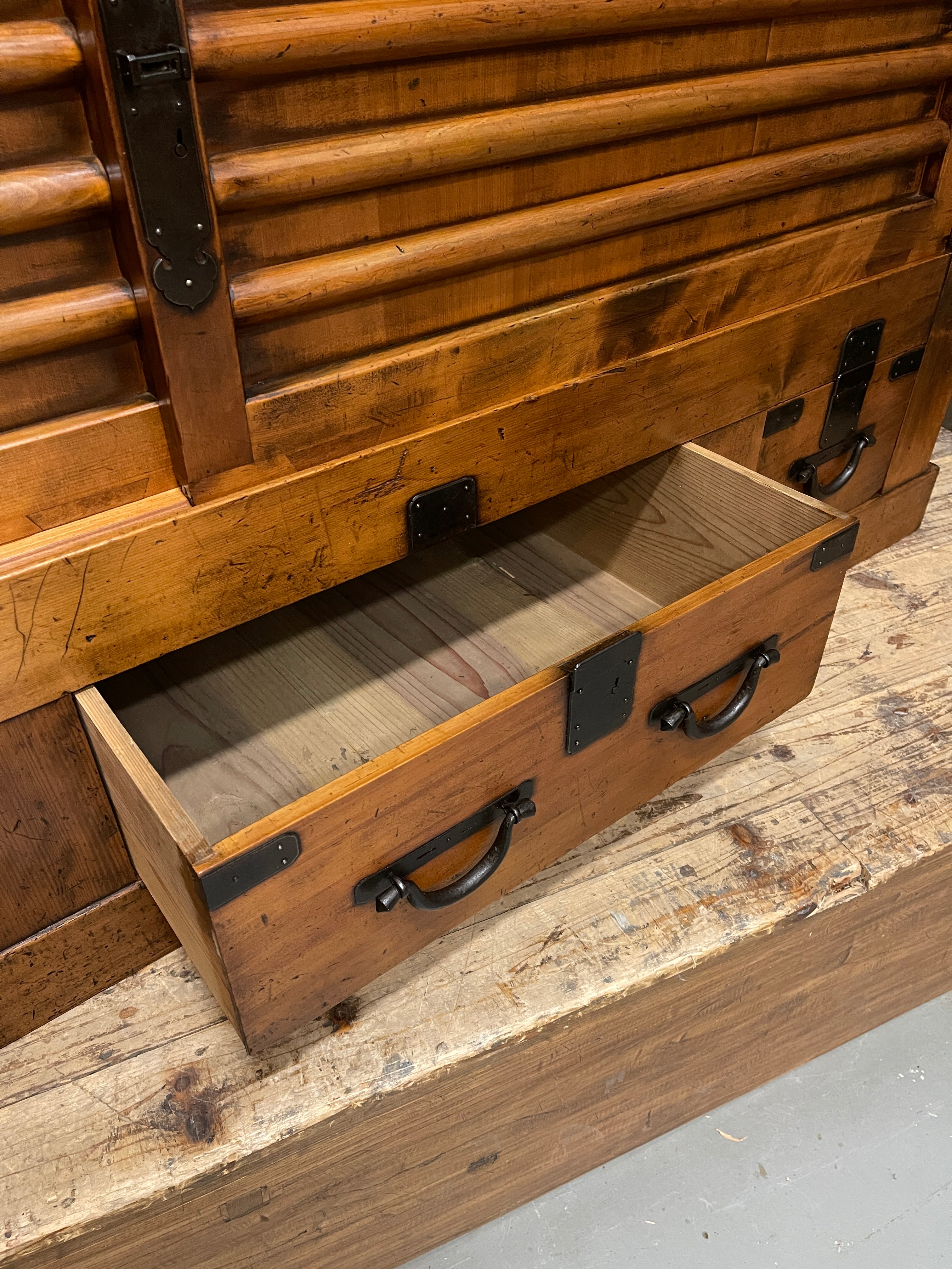 Japanese Storage Cabinet - Cedar & Cypress | Meiji