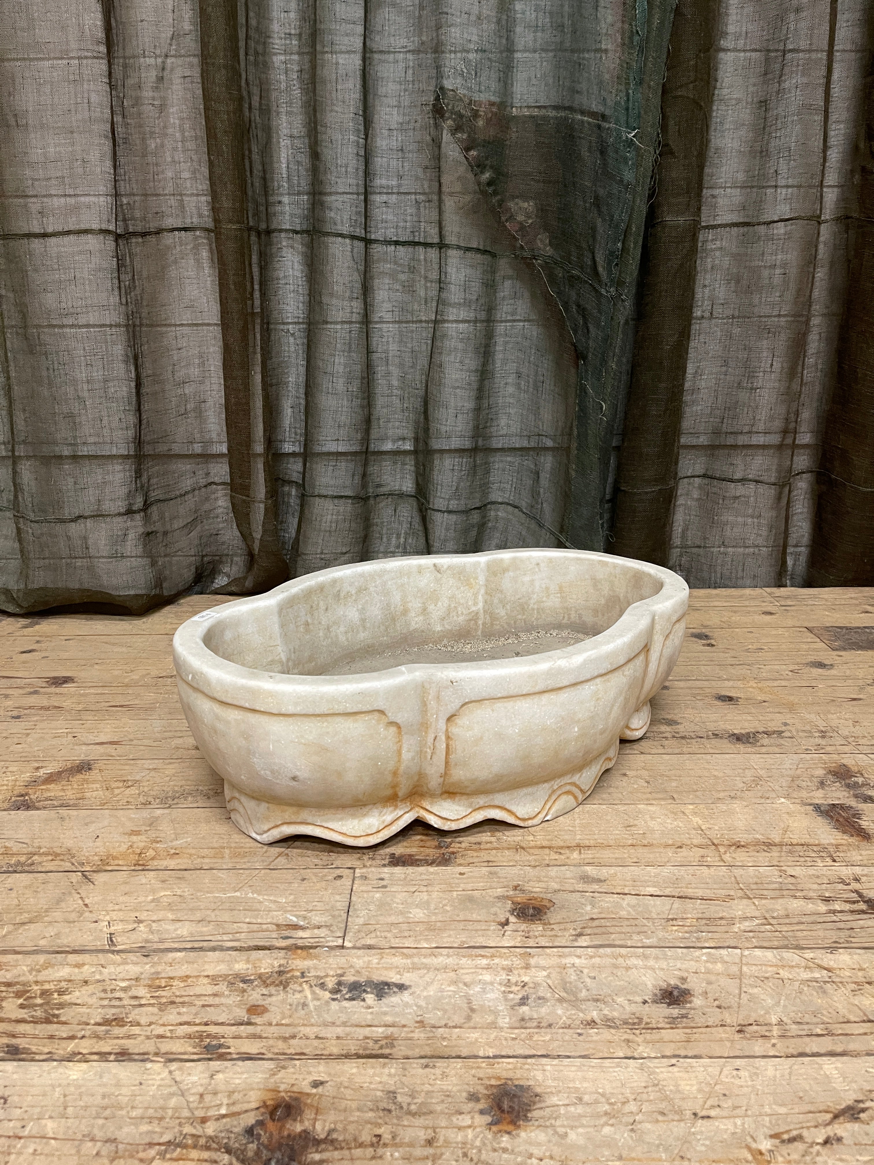 Chinese Marble Basin, Planter