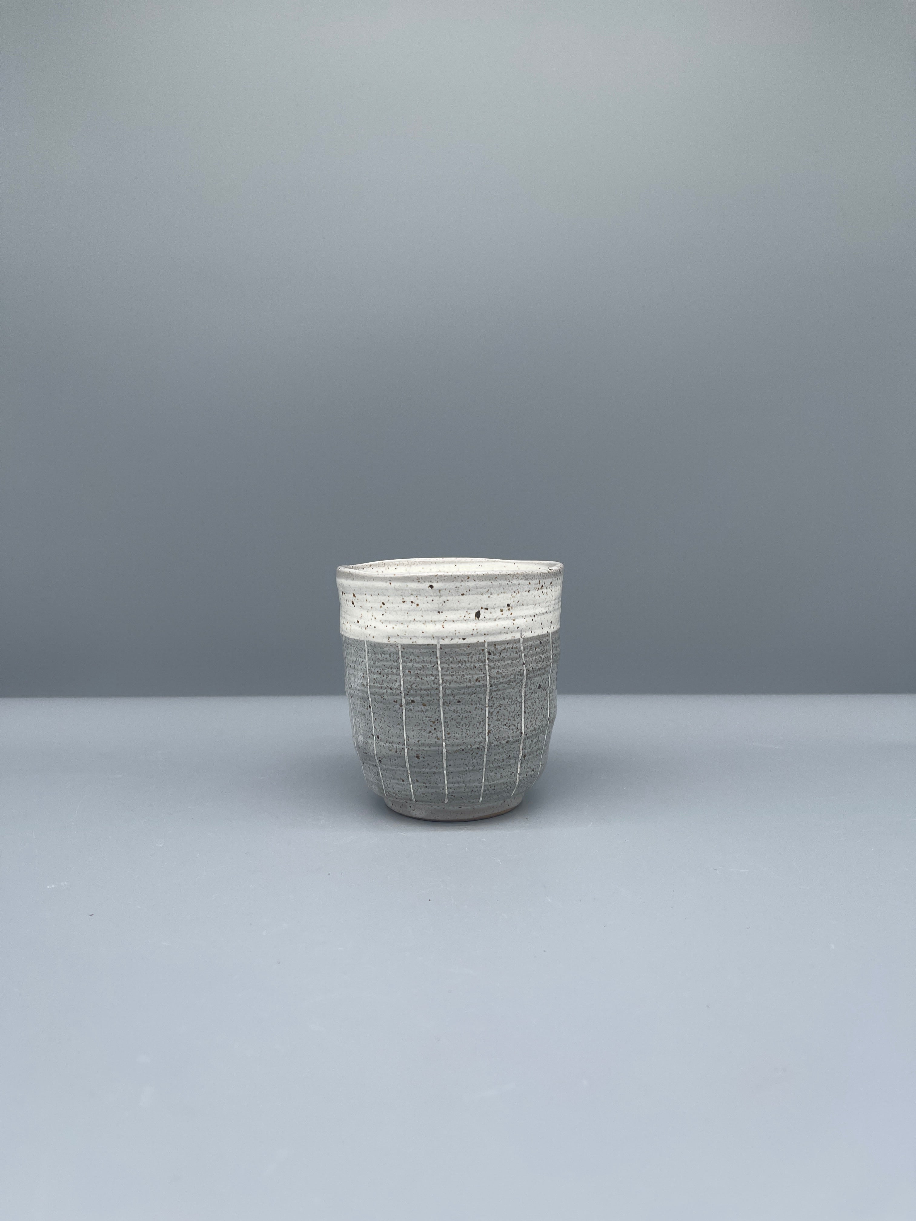 Contemporary Japanese Ceramic Cup - Pale Blue
