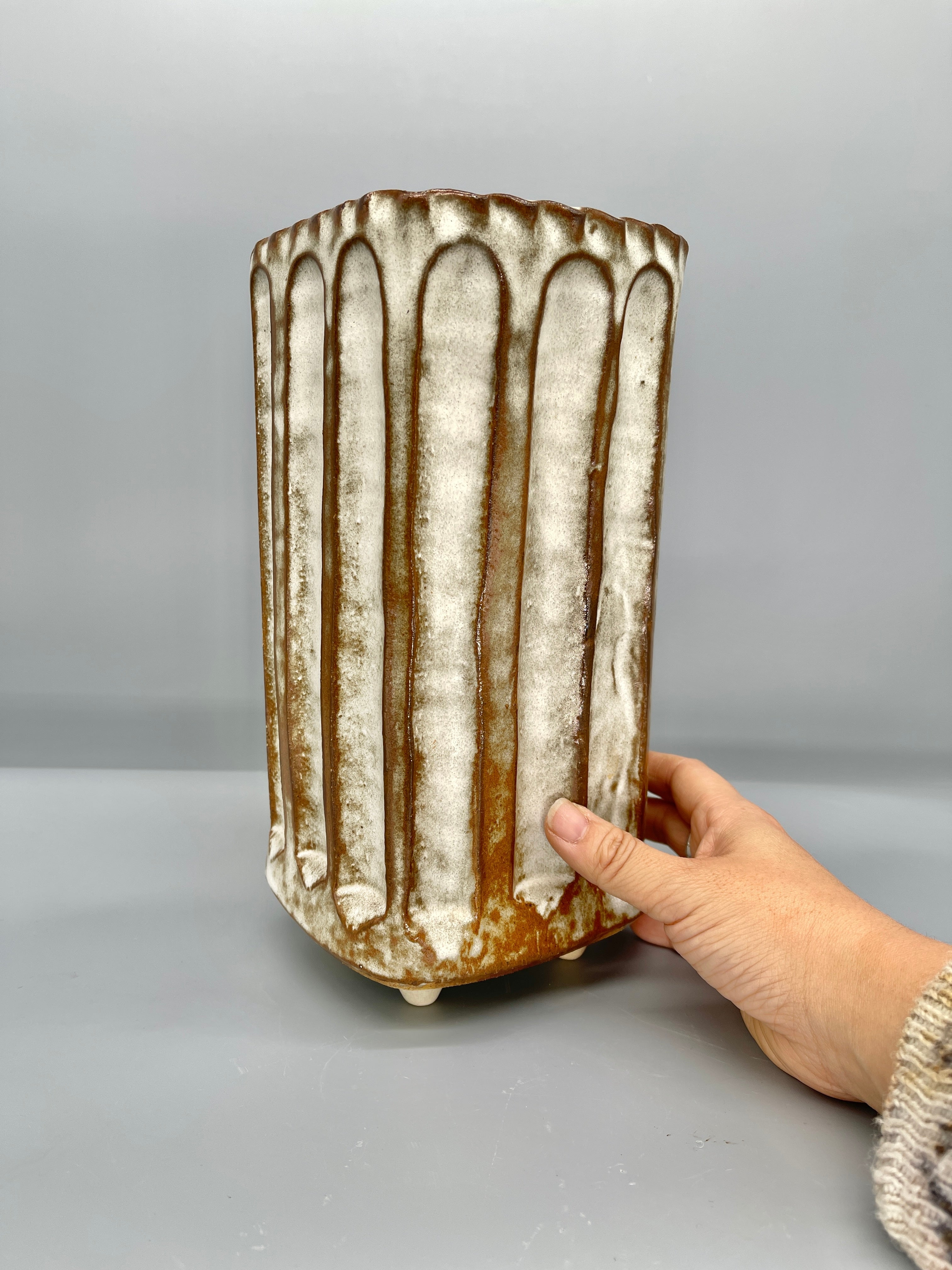 Japanese Mino Ware Vase