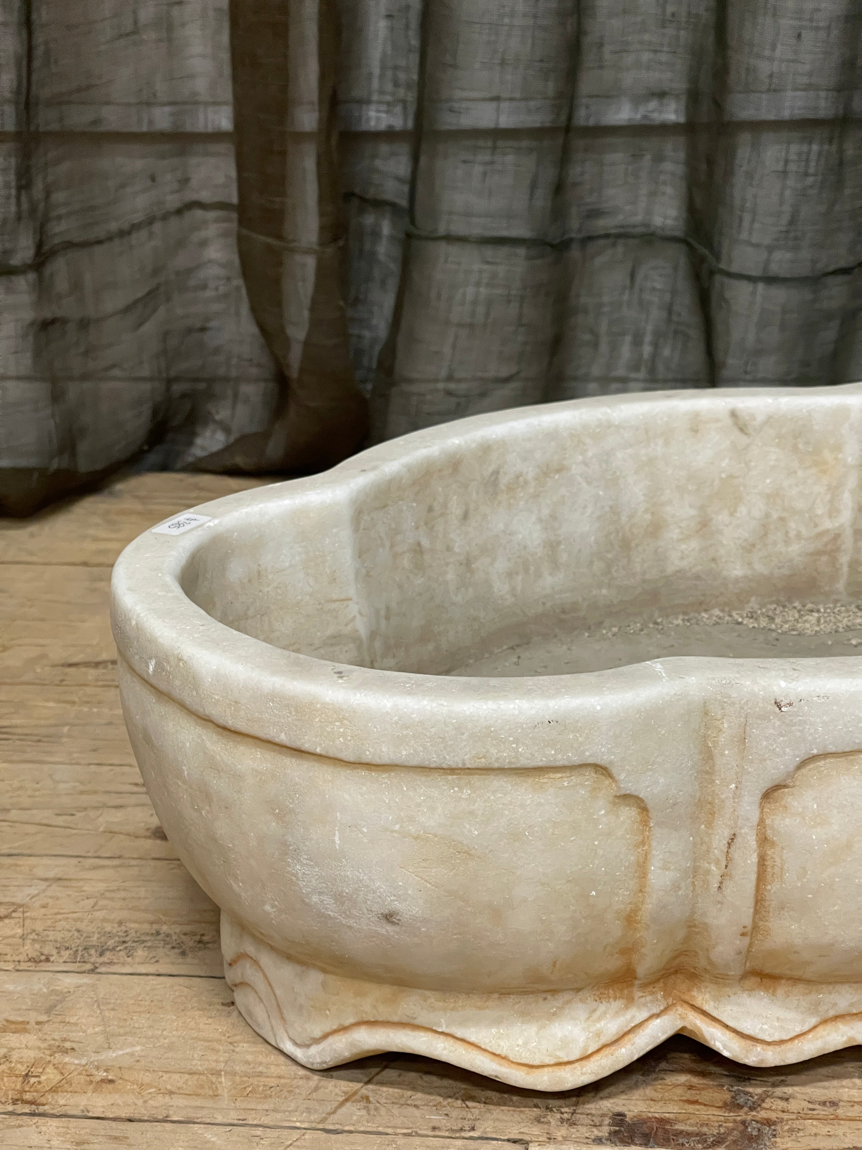 Chinese Marble Basin, Planter
