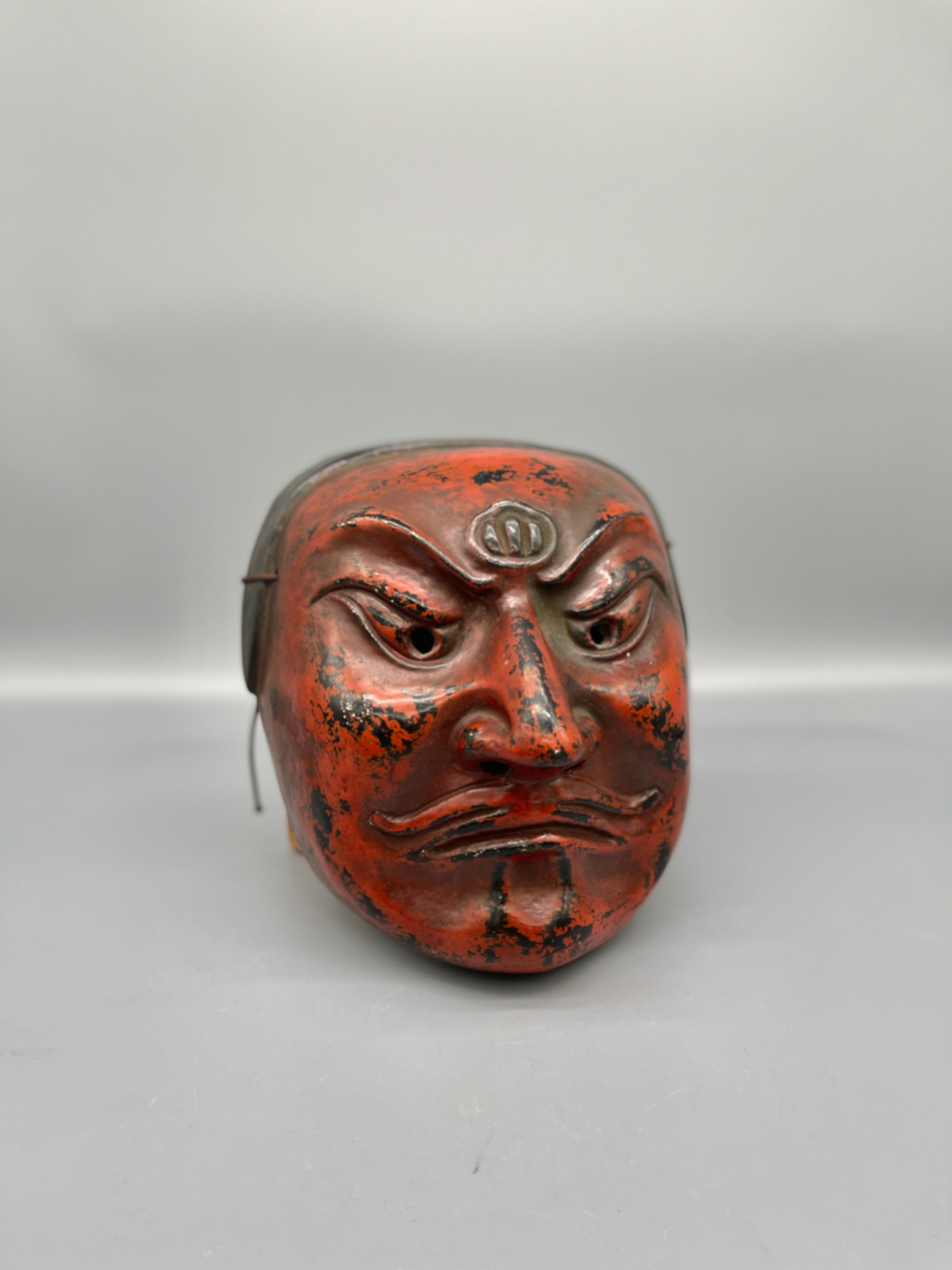 Vintage Japanese Bugaku Mask - Ounintei