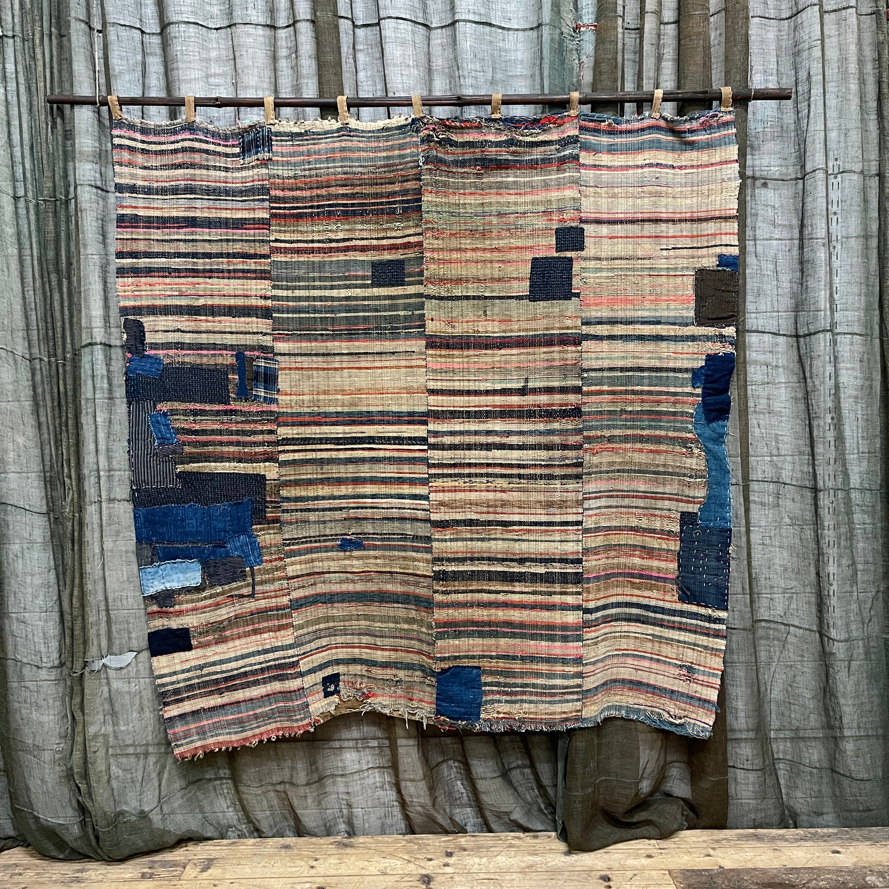 Antique Japanese Folk Art Boro / Sakiori