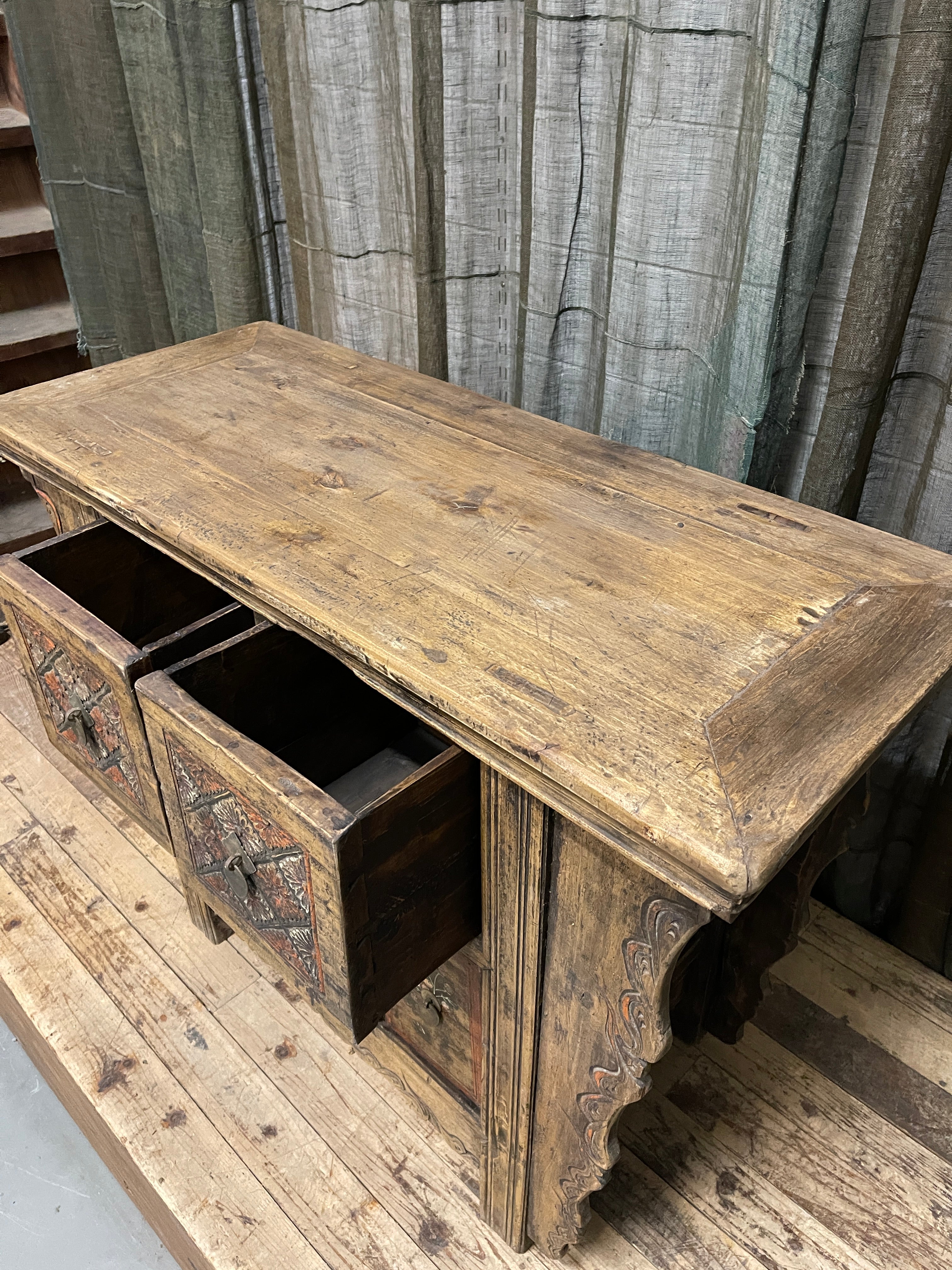 Antique Chinese Storage Cabinet From Shanxi Province