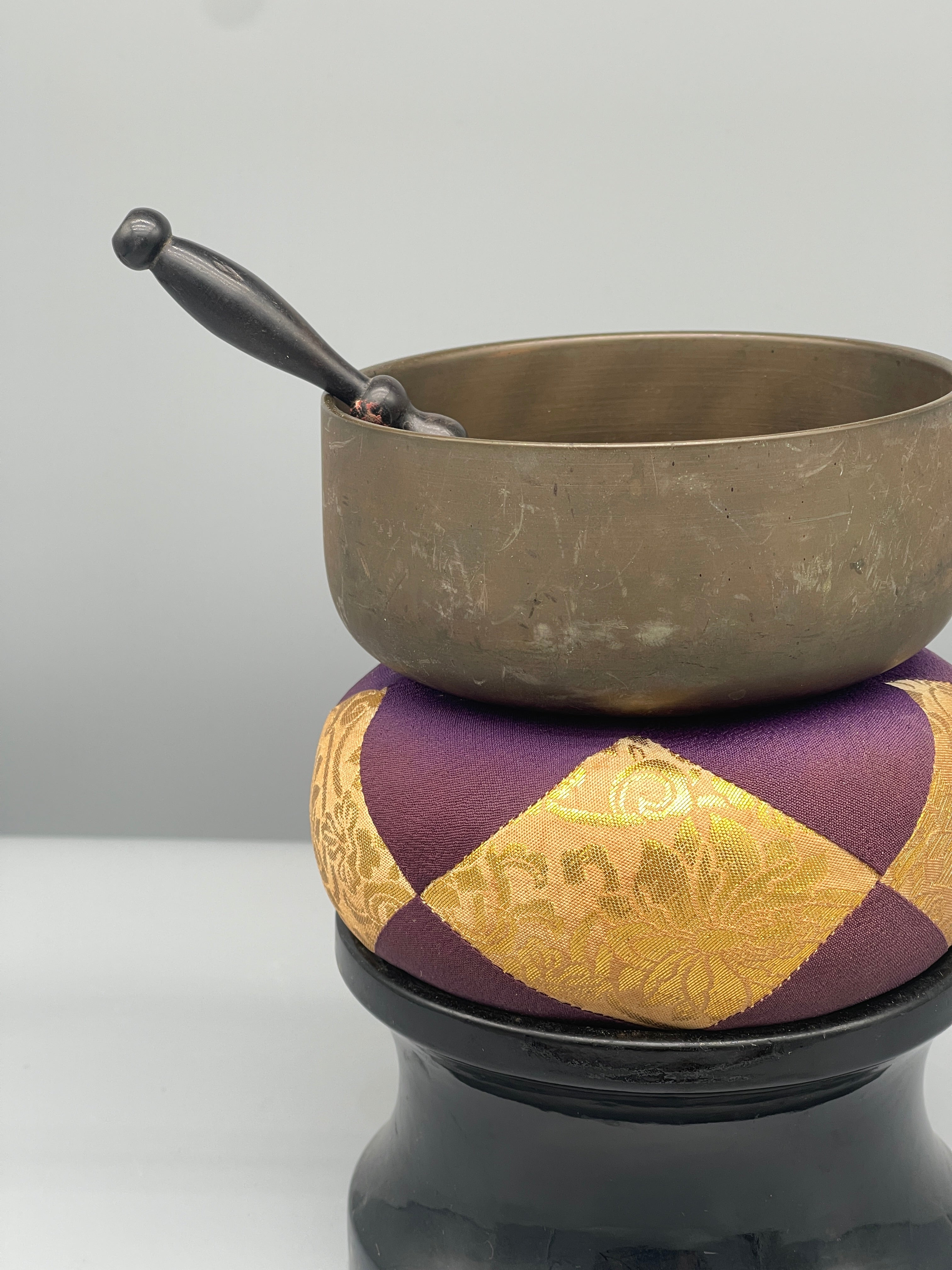 Medium Vintage Japanese Orin, Singing Bowl