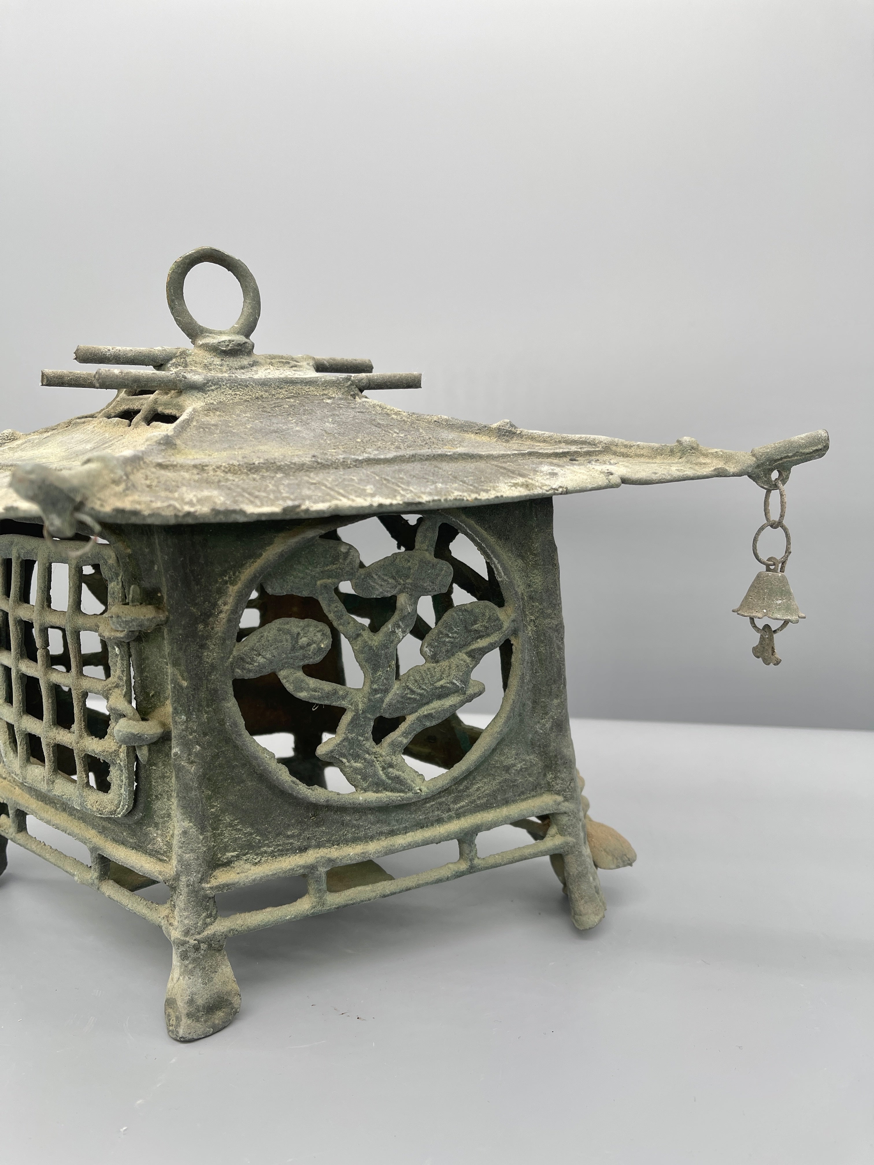 Japanese Cast Bronze Garden Lantern - Toro | Taisho