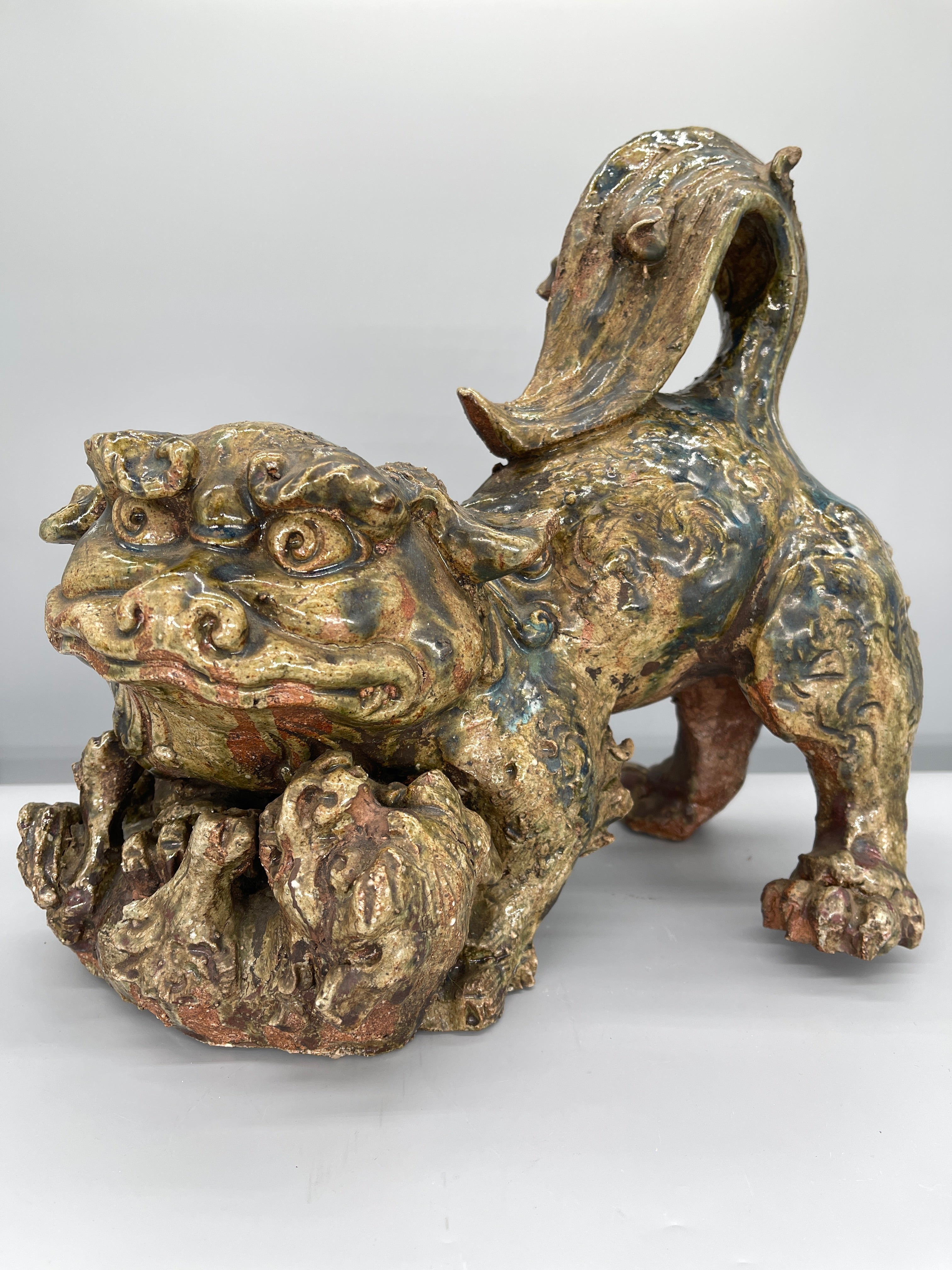 Vintage Japanese Ceramic Shi-Shi | c.1960