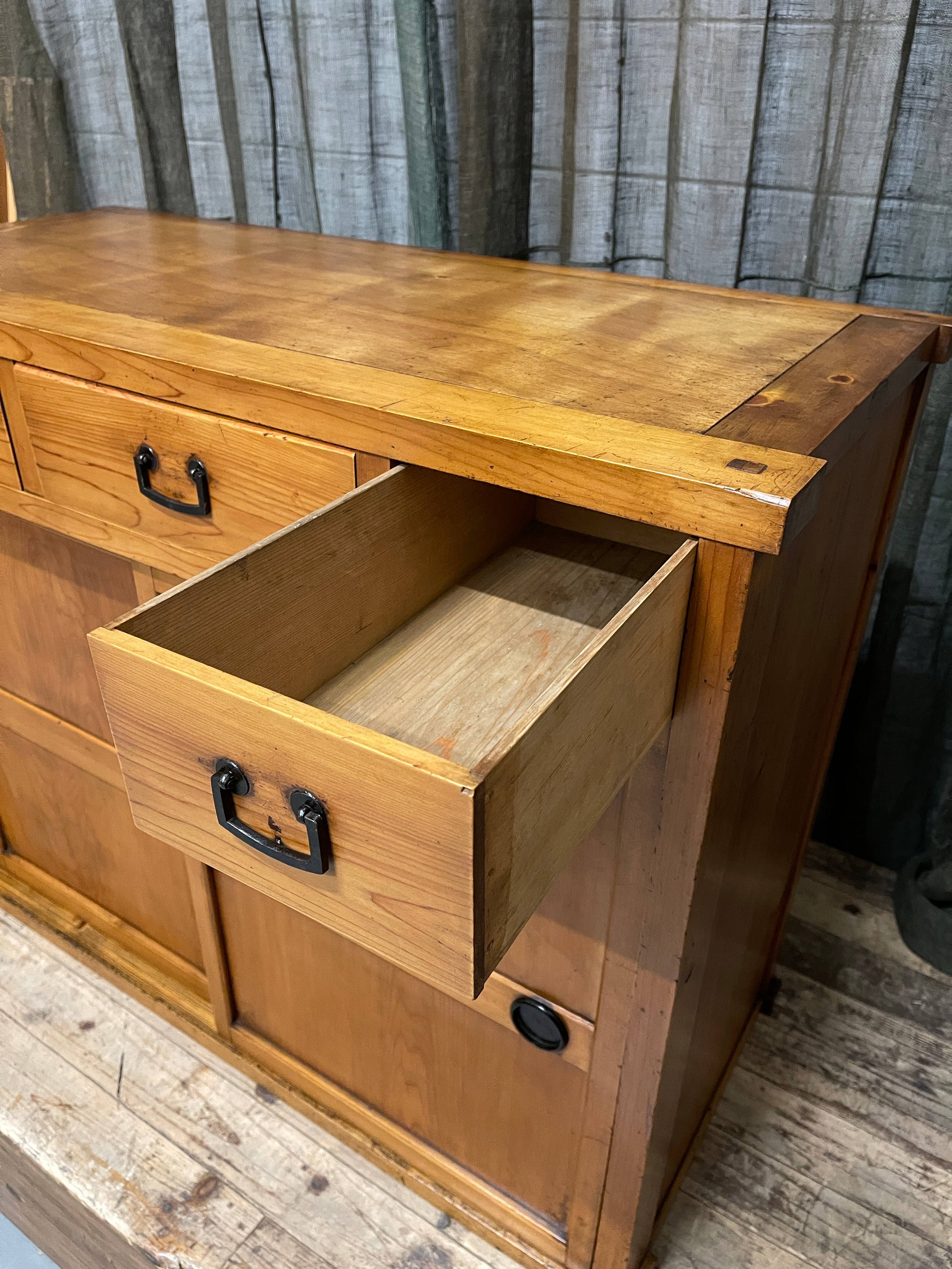 Japanese Storage Cabinet From Gifu - Cypress & Cedar | Meiji