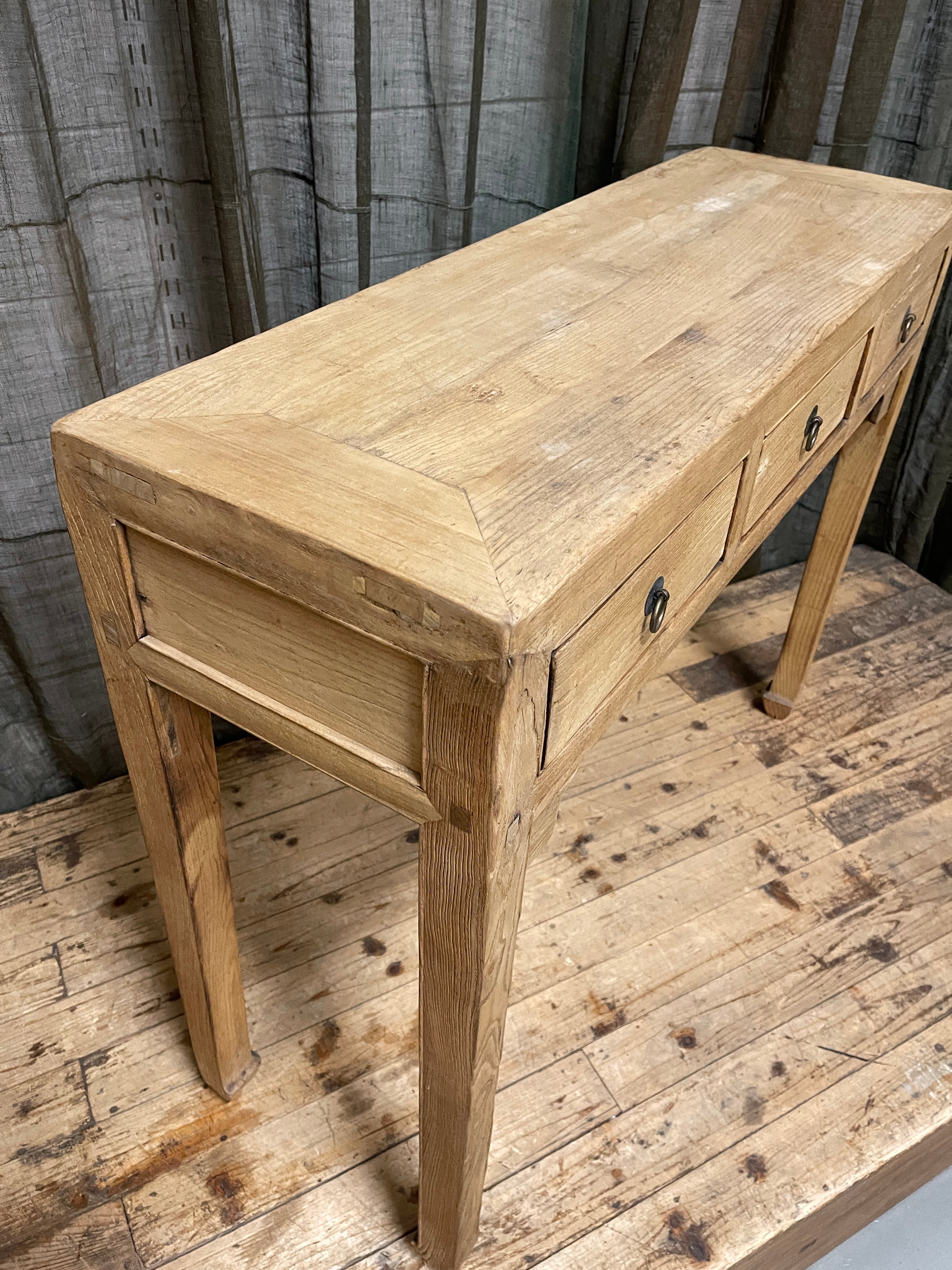 Chinese Hall Table | Elm