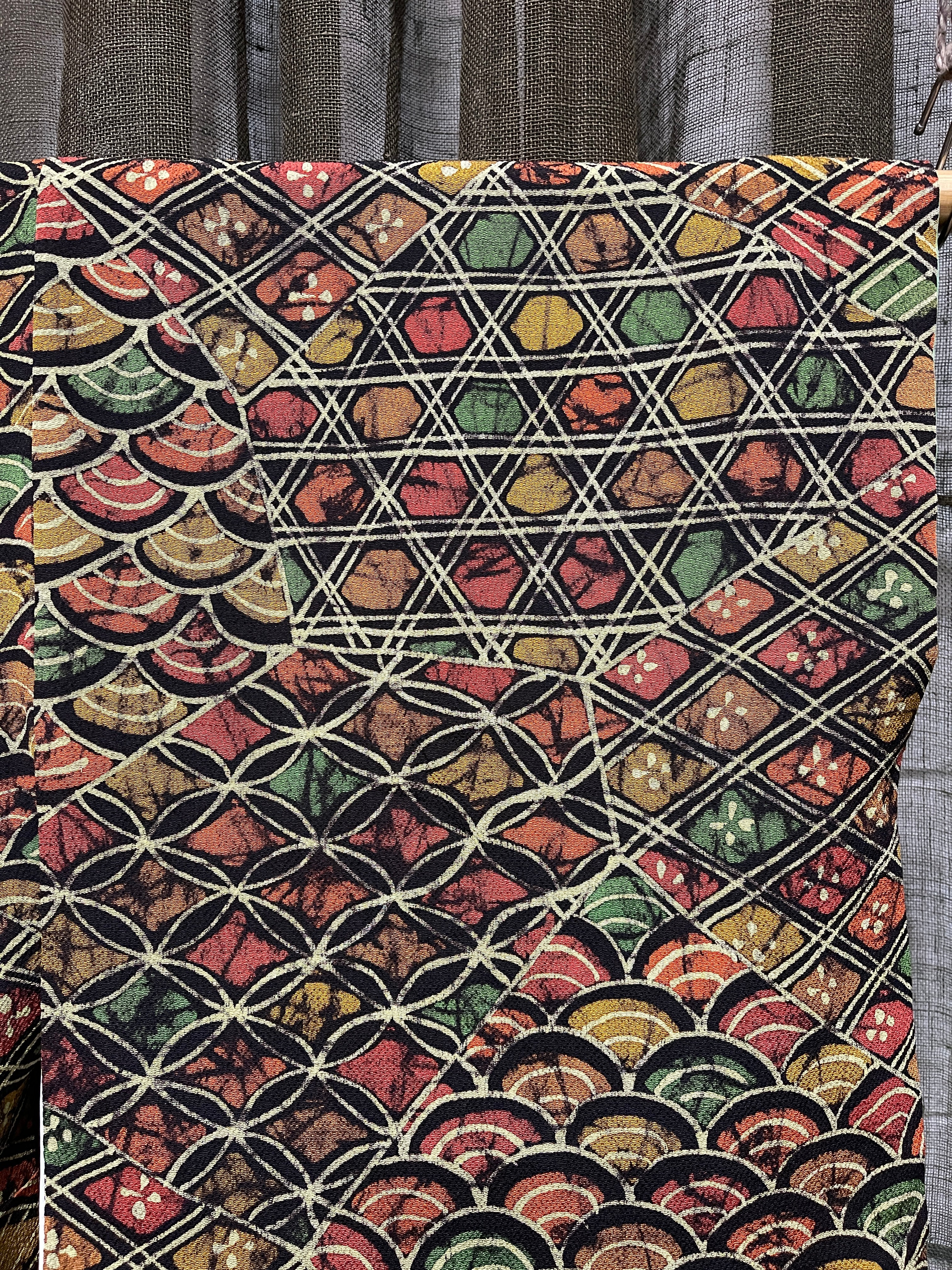 Vintage Japanese Silk Kimono | c.1970