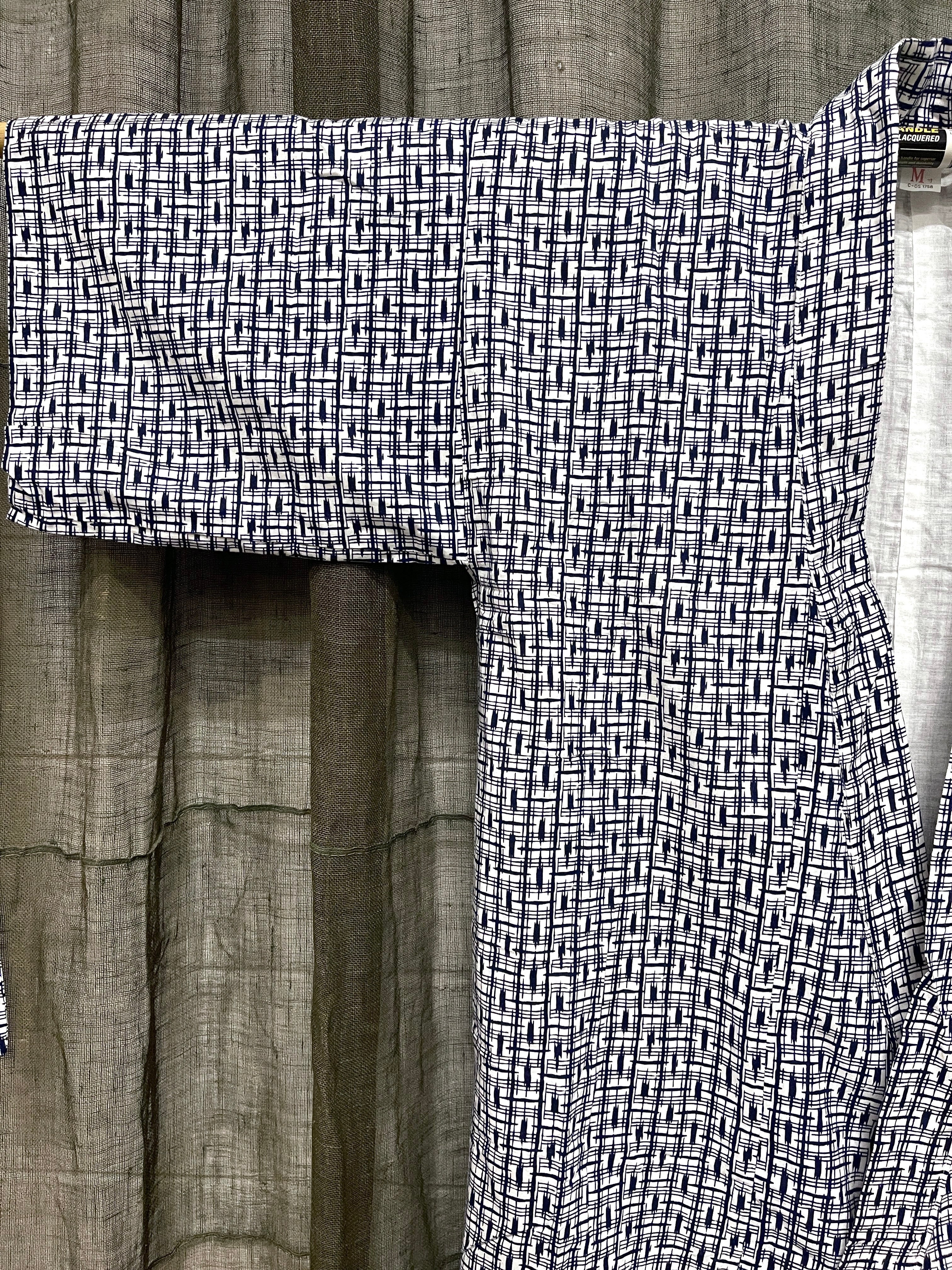 Nemaki, Japanese Cotton House Robe - Unisex