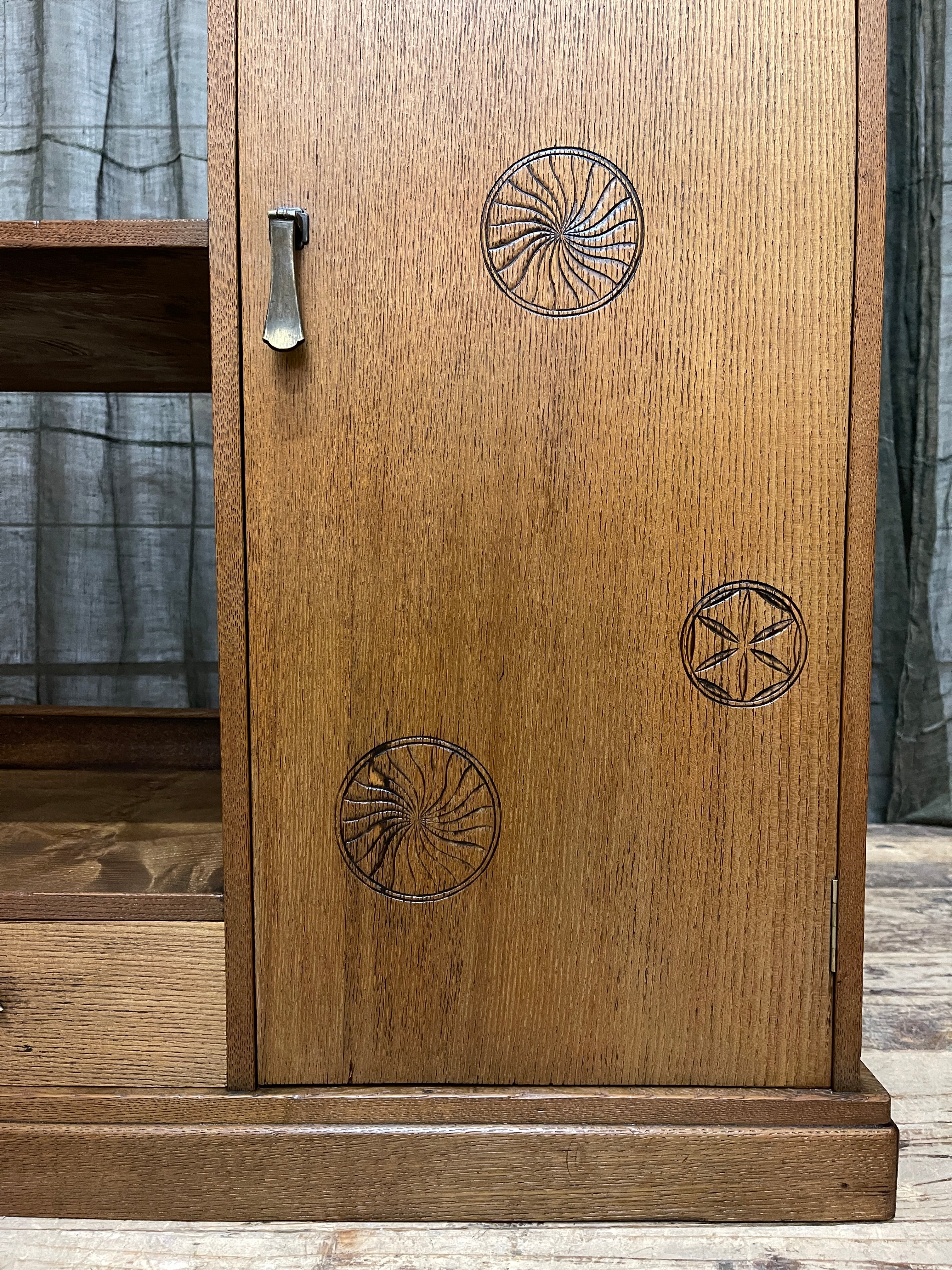 Cha Dana, Japanese Tea Cabinet - Elm | 1920's