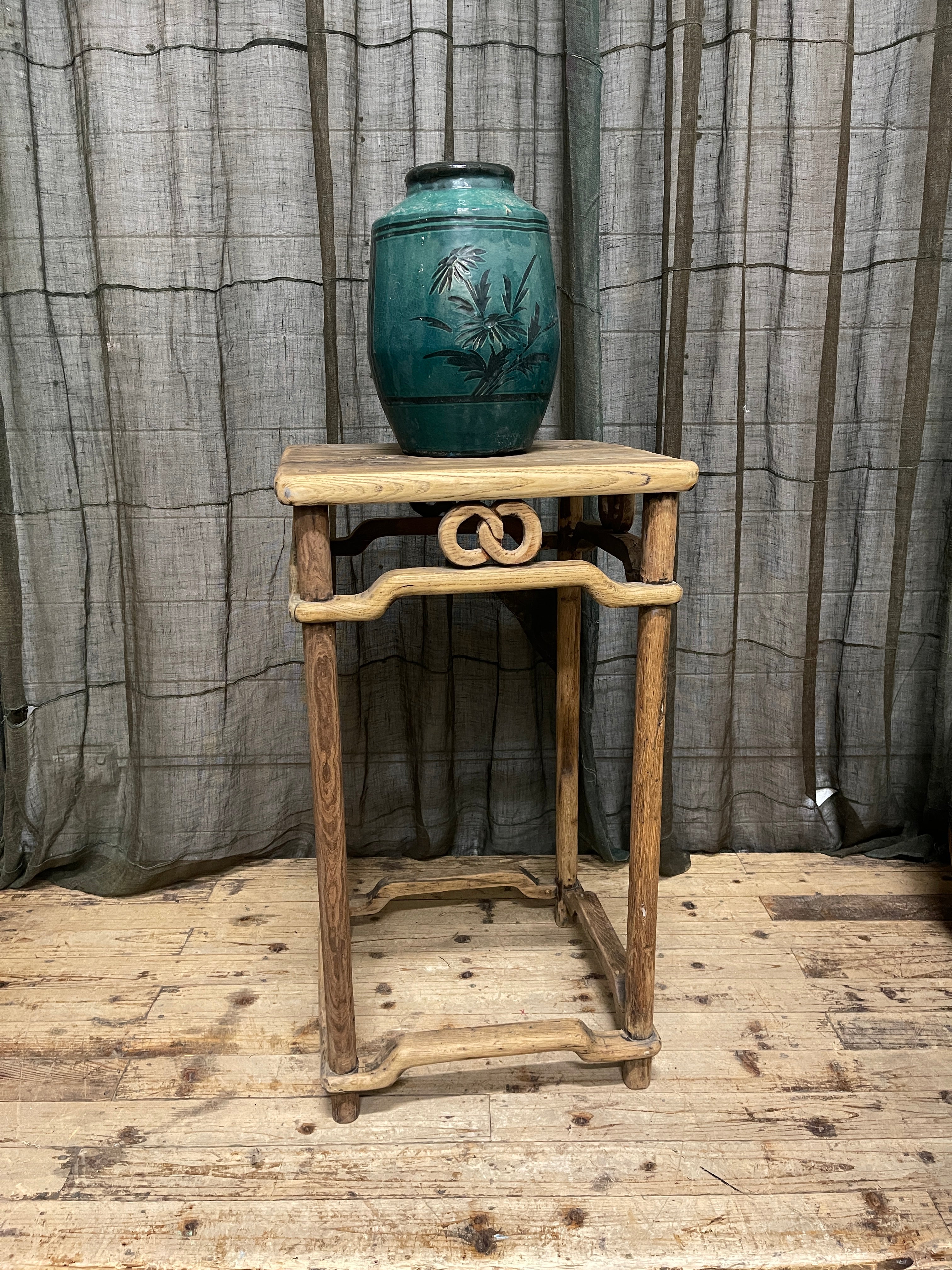 Antique Chinese Elm Stand