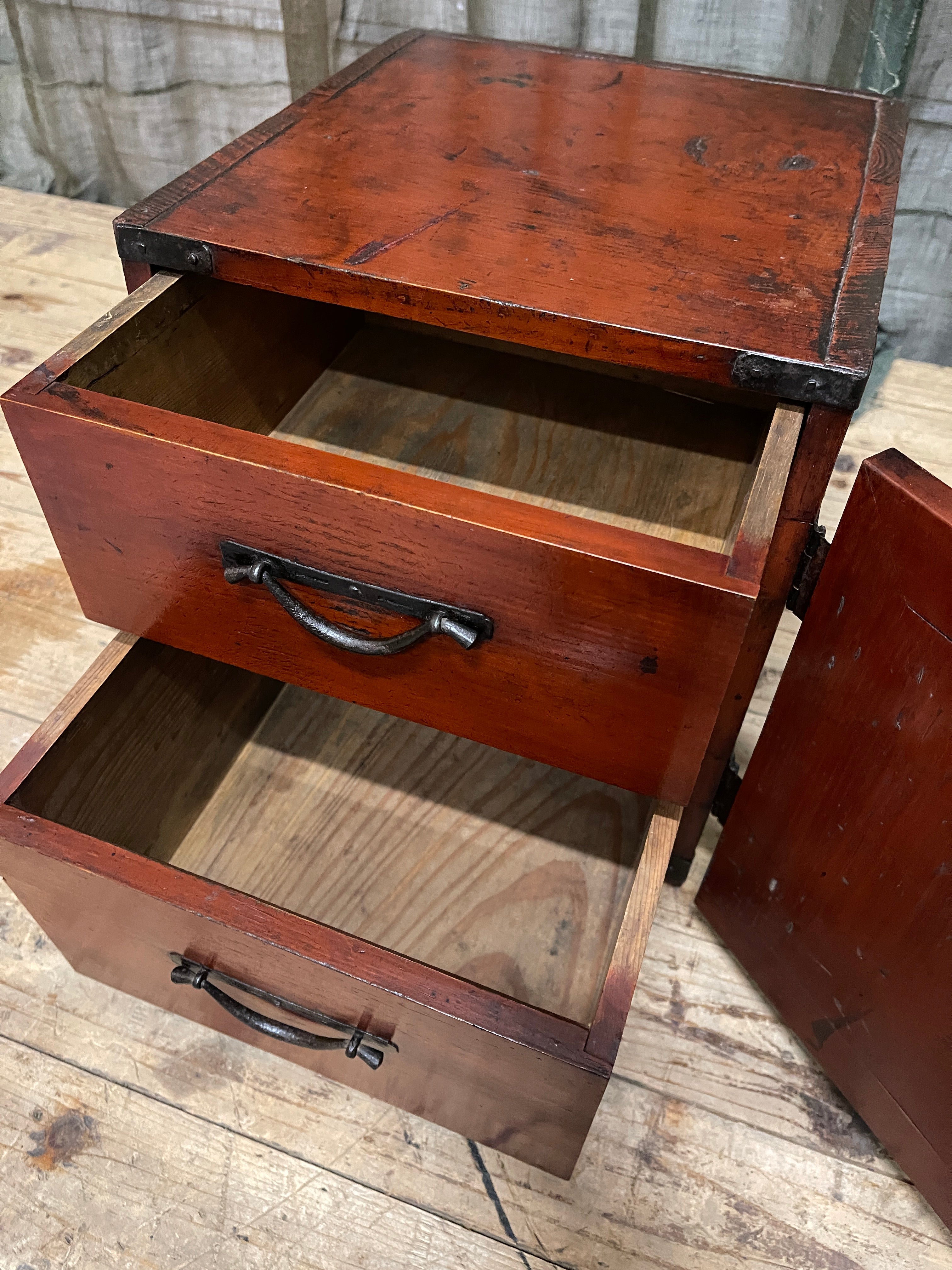 Funa Dansu, Japanese Ships Chest - Cypress | Meiji